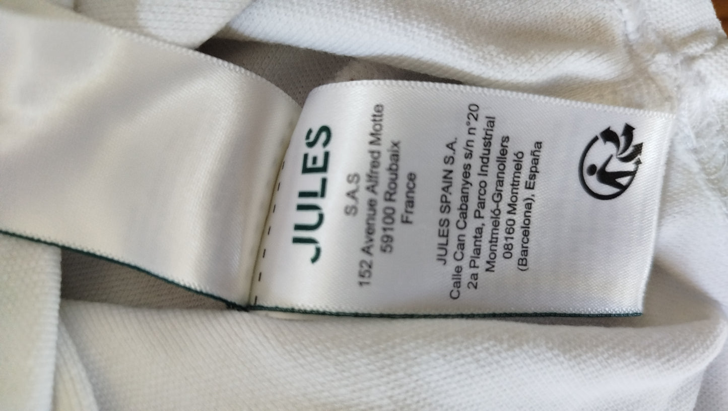 Polo blanc 100% coton