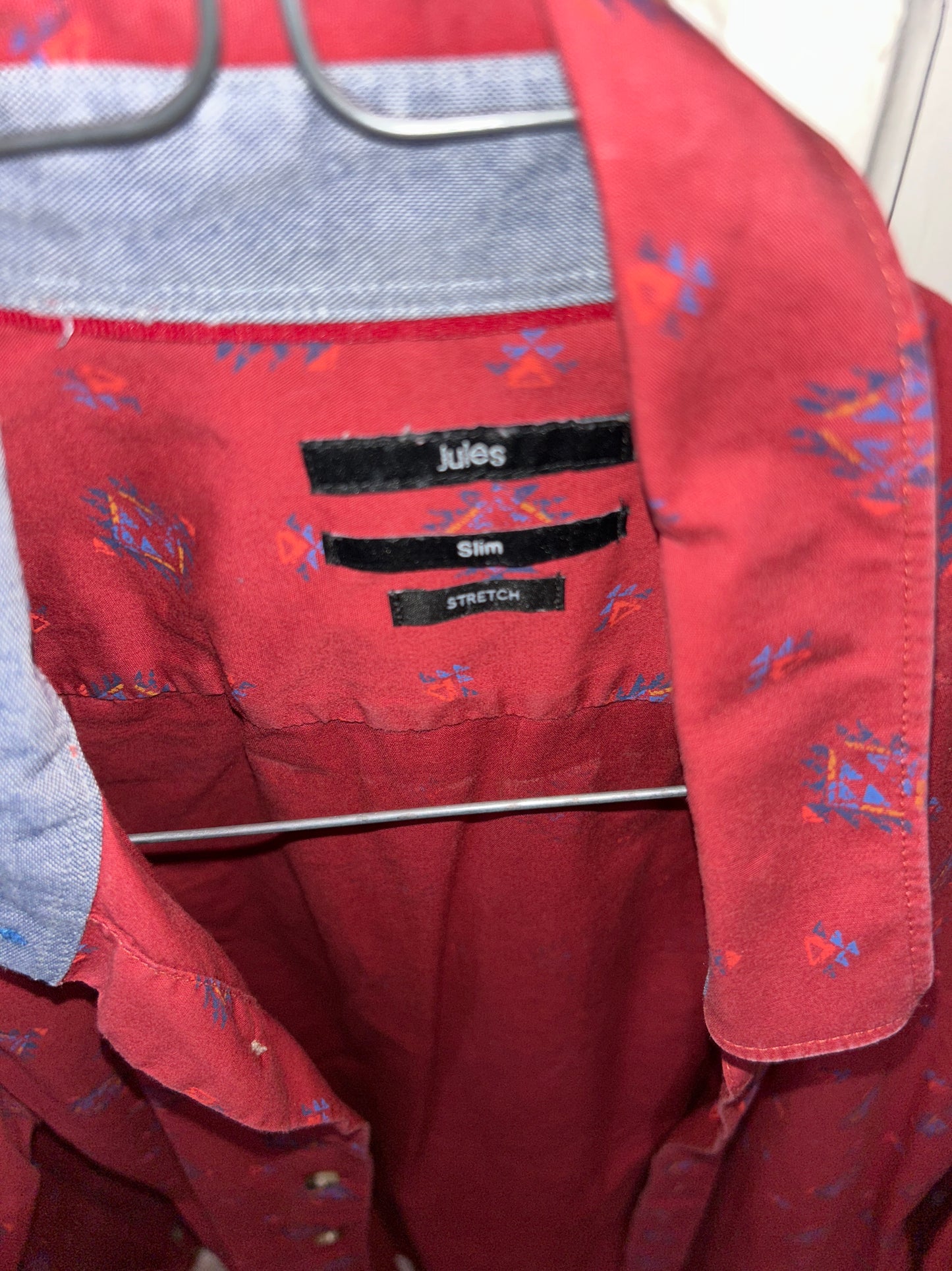 Chemise imprimée coupe slim
