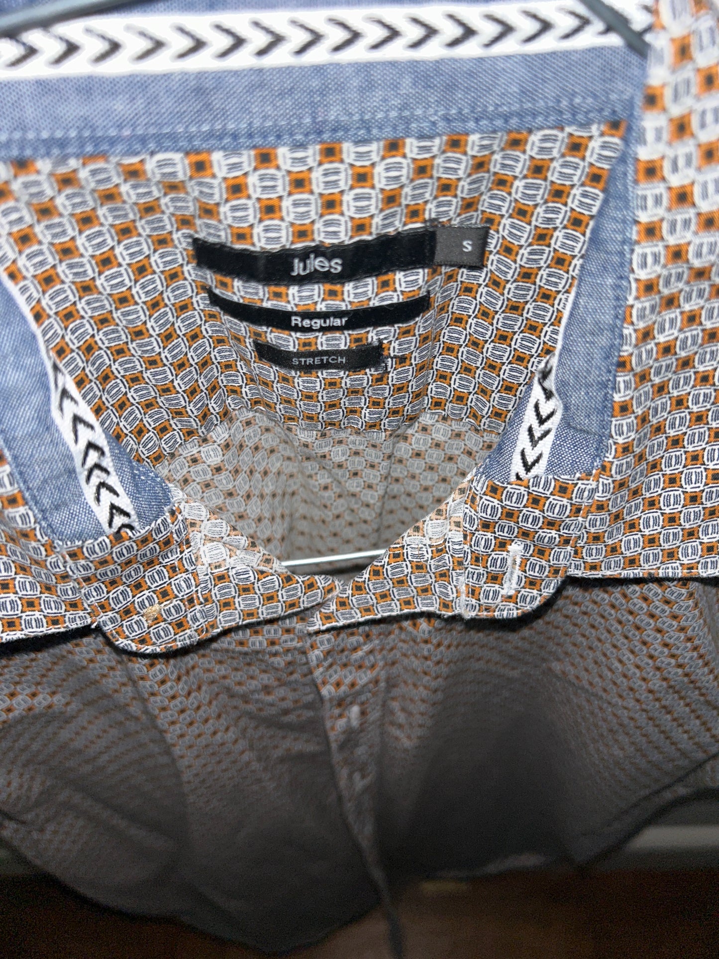 Chemise manches courtes regular imprimée