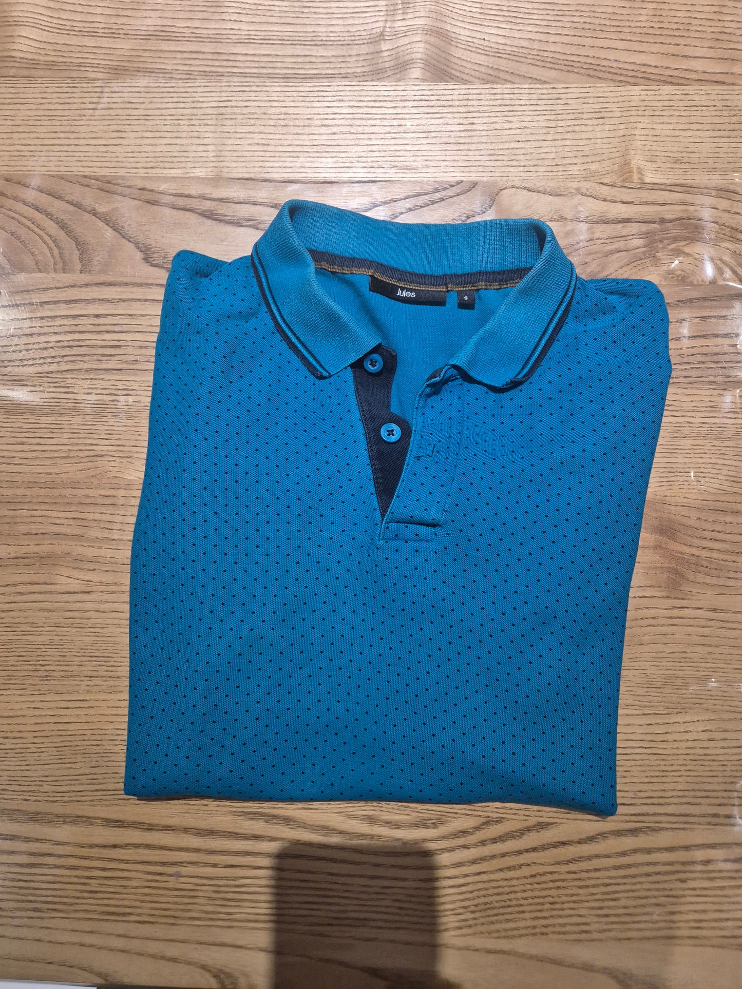 Polo bleu taille S
