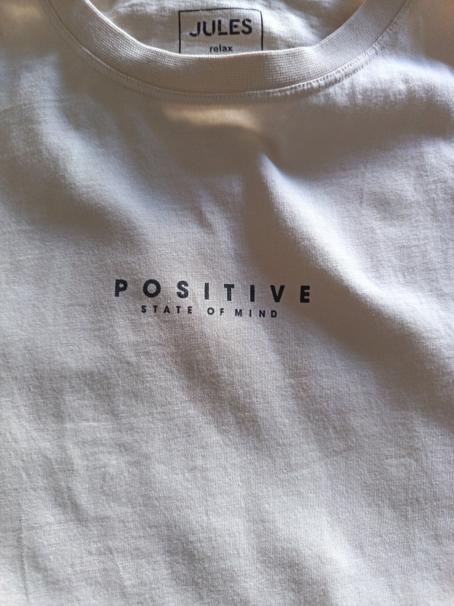 Tee shirt imprimé positive devant et dos