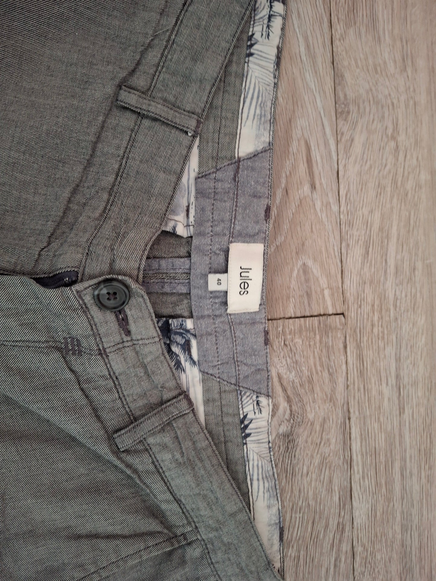 Bermuda chino basique structuré