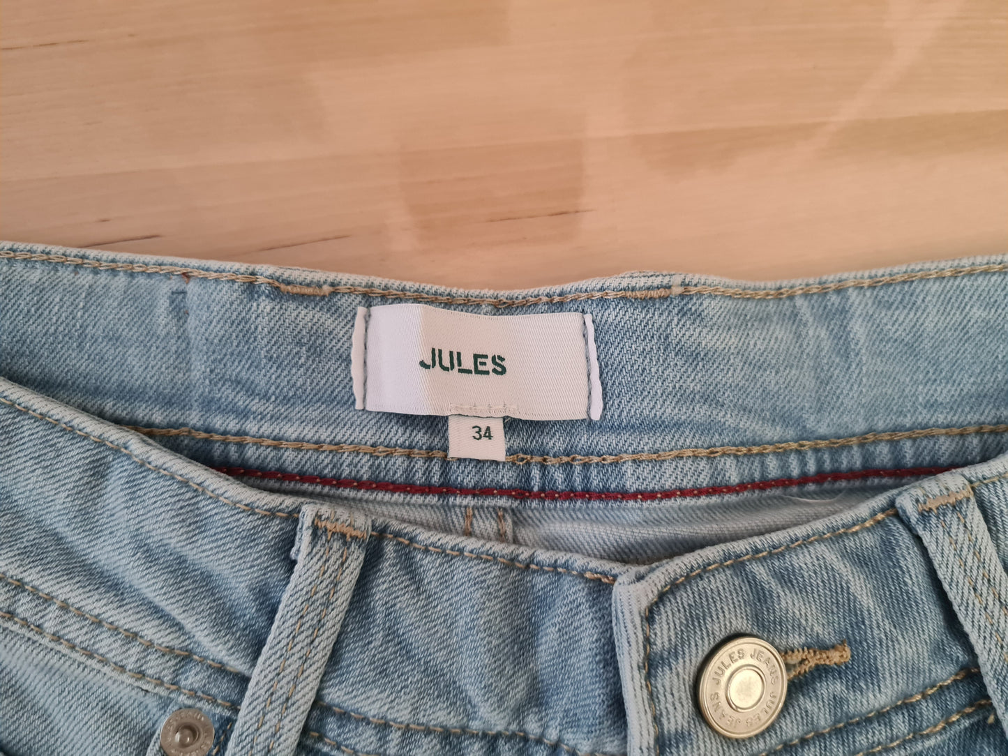 Bermuda en jean en coton recyclé