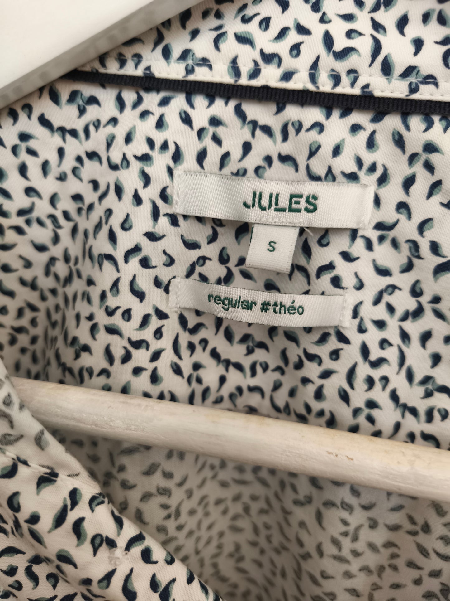 Chemise regular imprimé micro motif coto