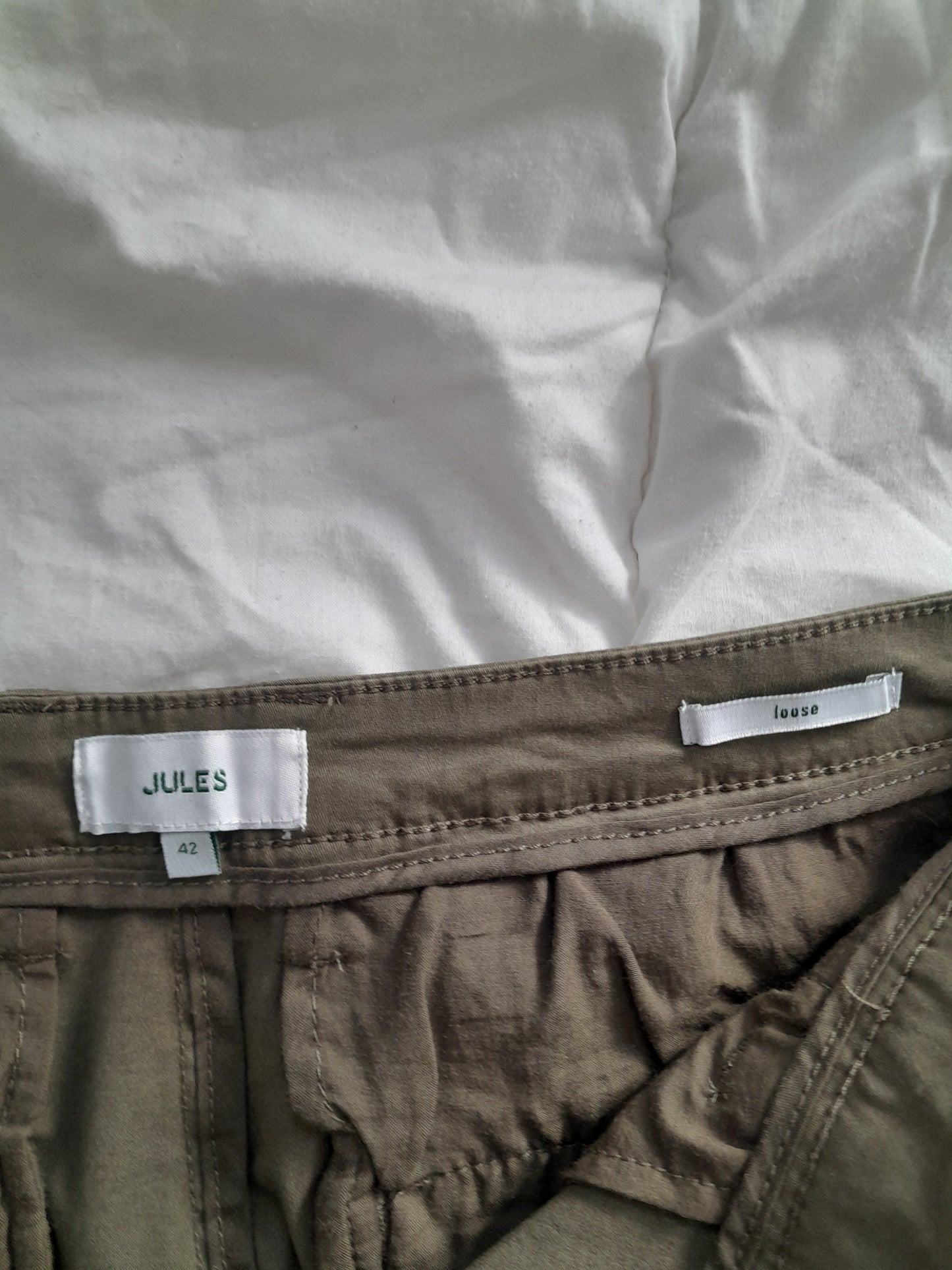 Pantalon chino loose