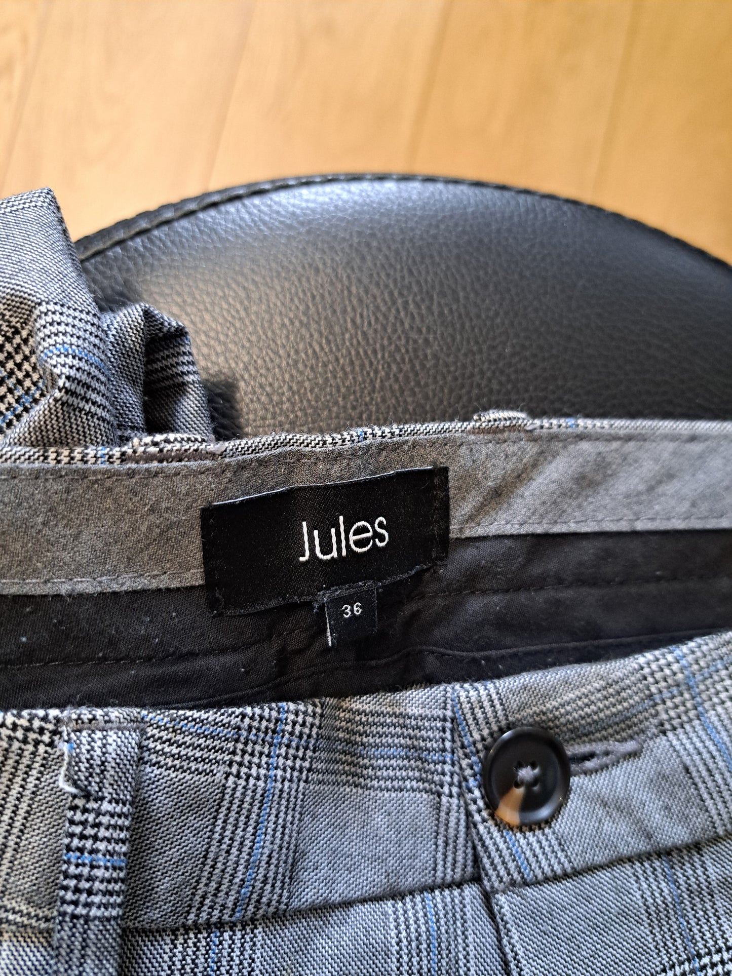 Pantalon à carreaux