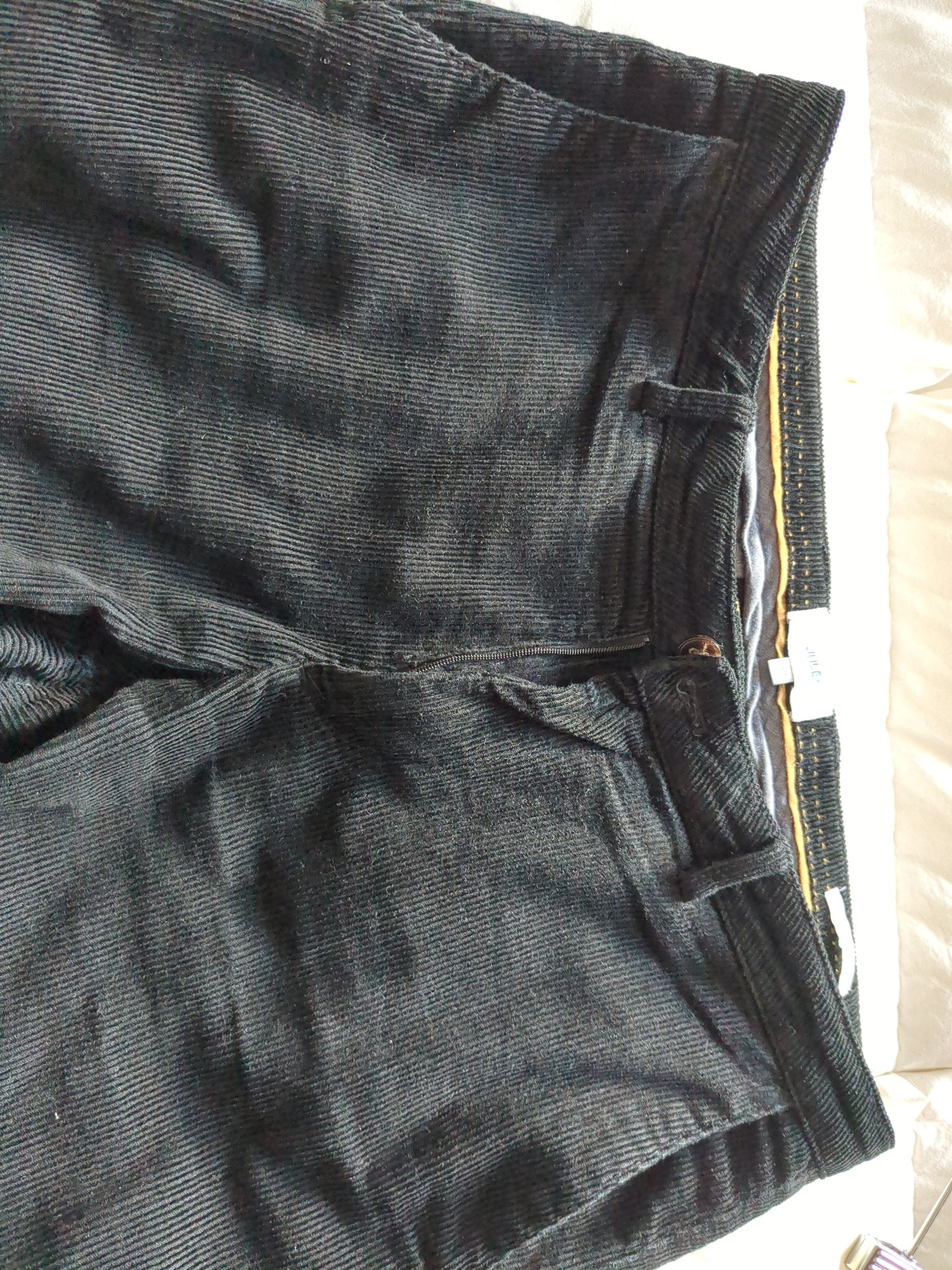 Pantalon chino en velours