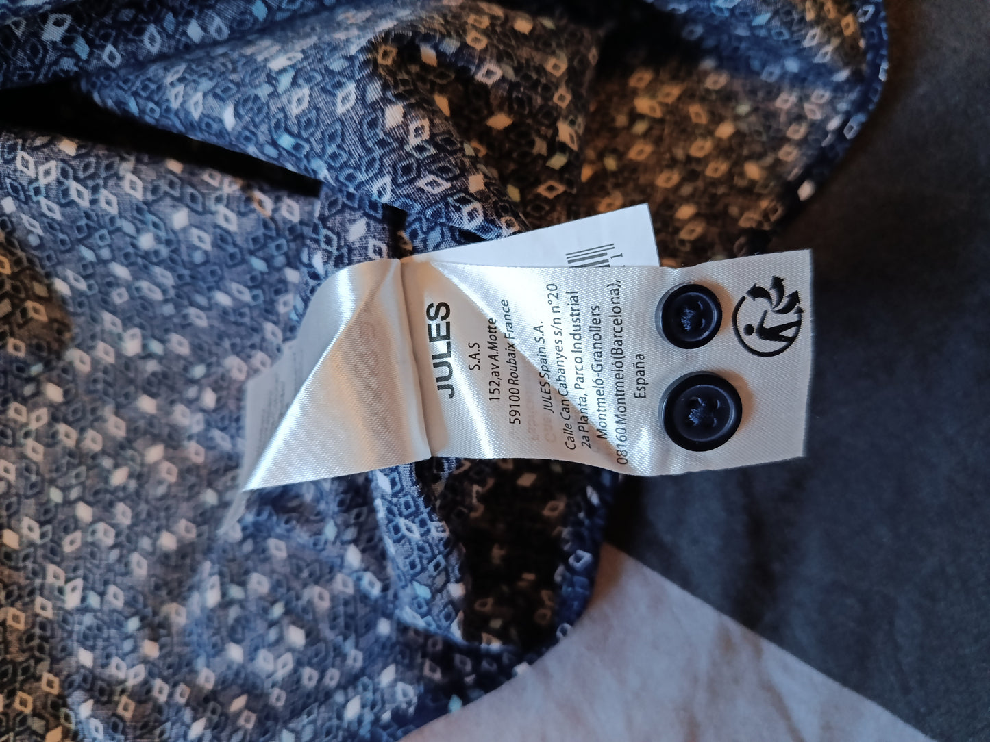 Chemise imprimé fantaisie