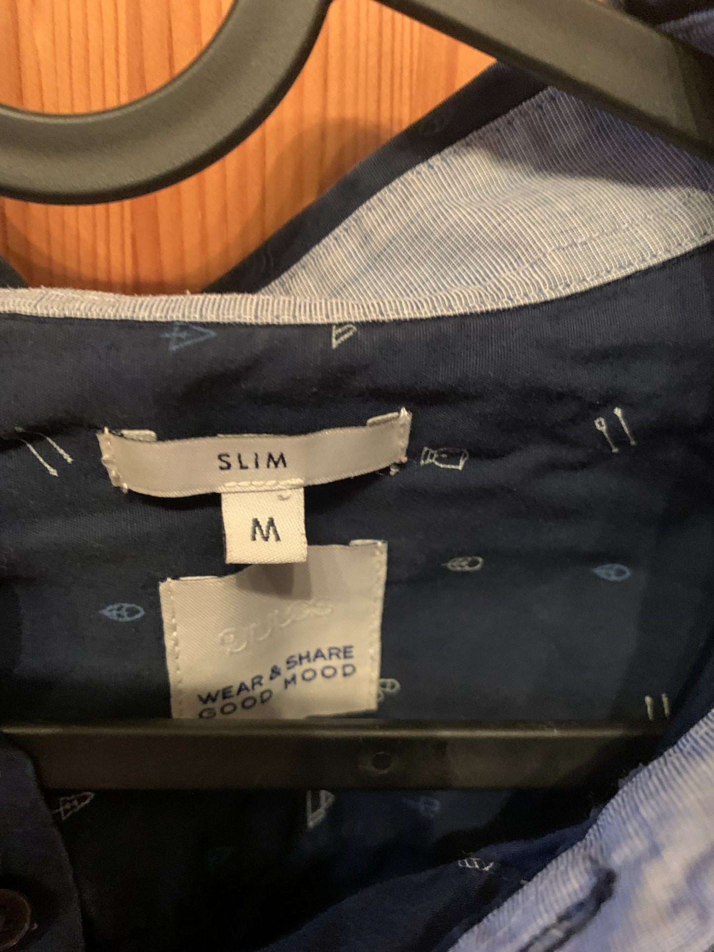 Chemise slim à motifs