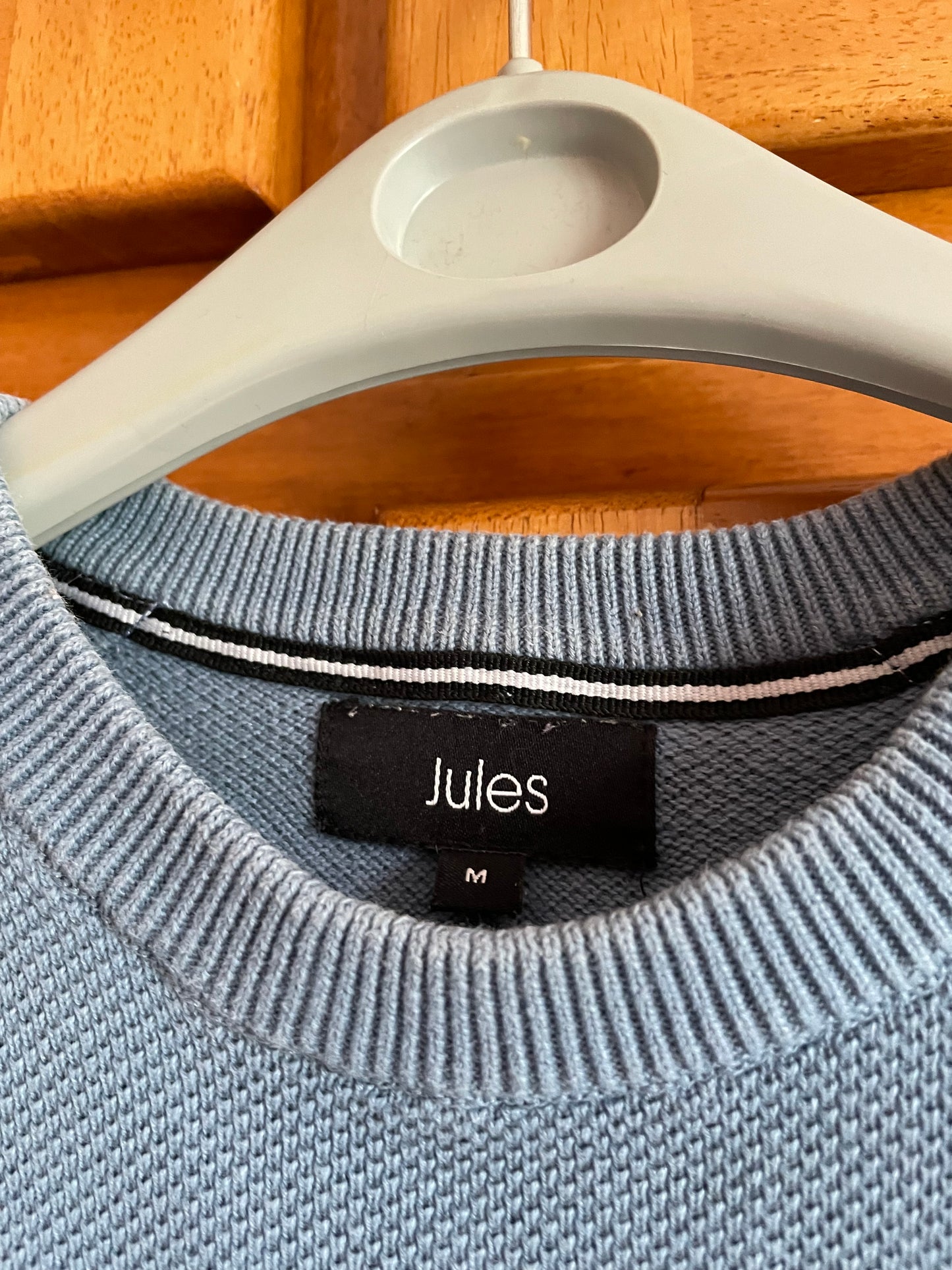 Pull col rond maille piquée