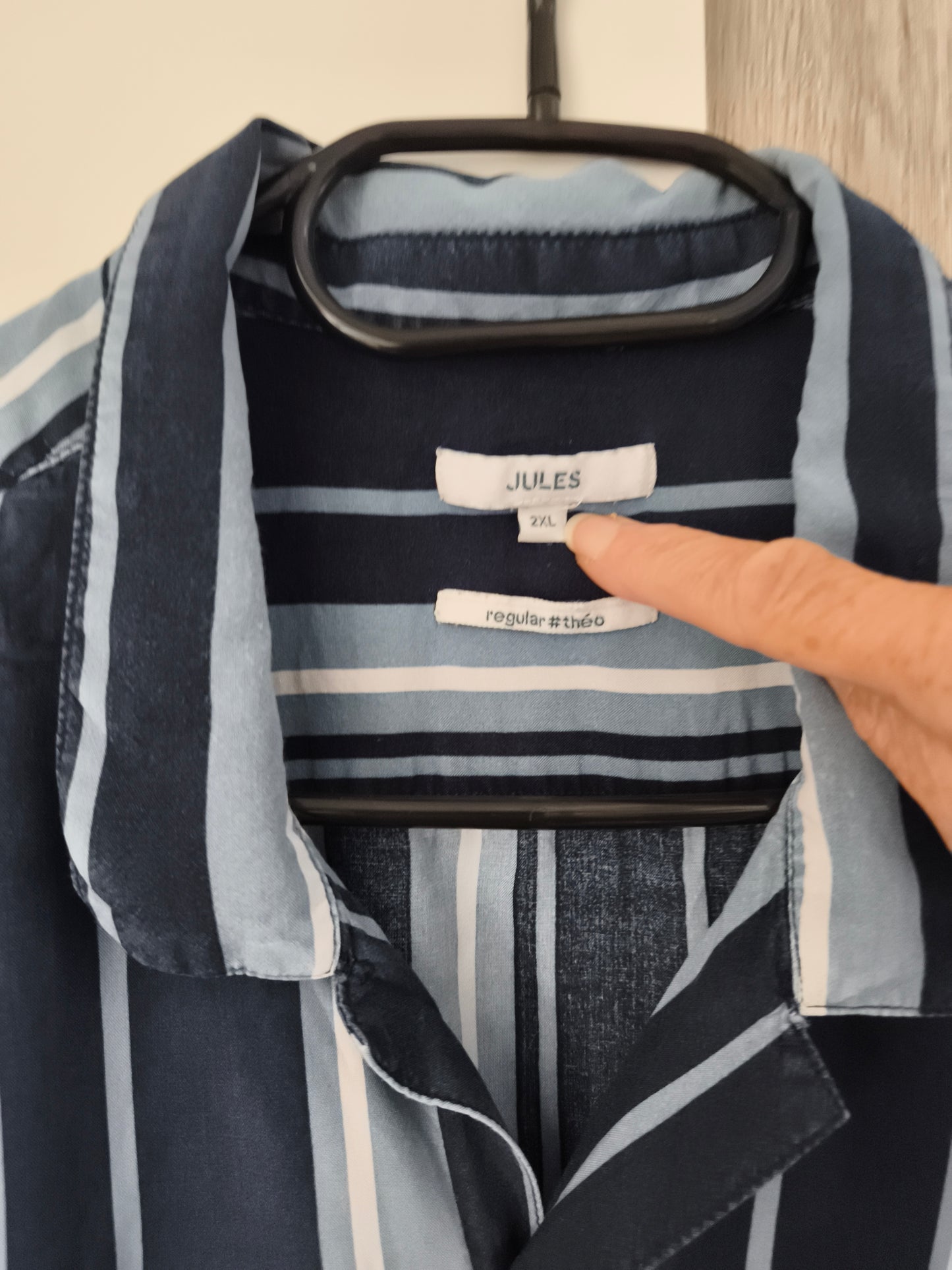 Chemise rayée