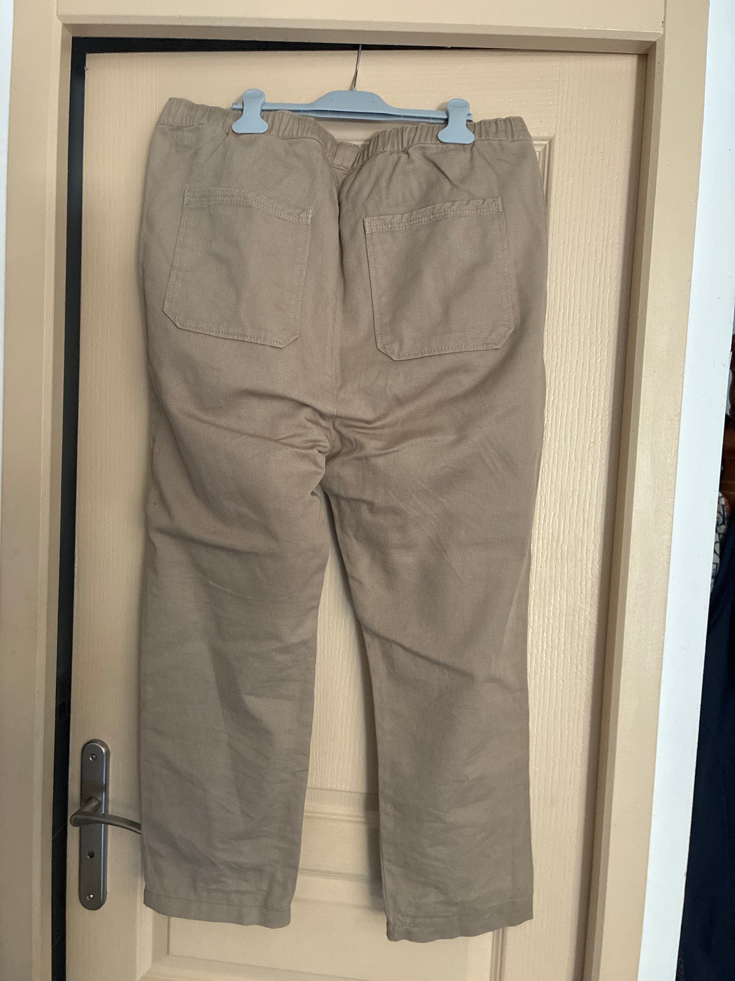 Pantalon jogger contenant du lin
