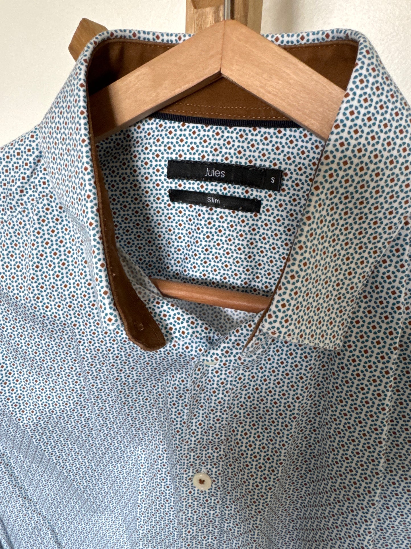 Chemise imprimée coupe ajustée
