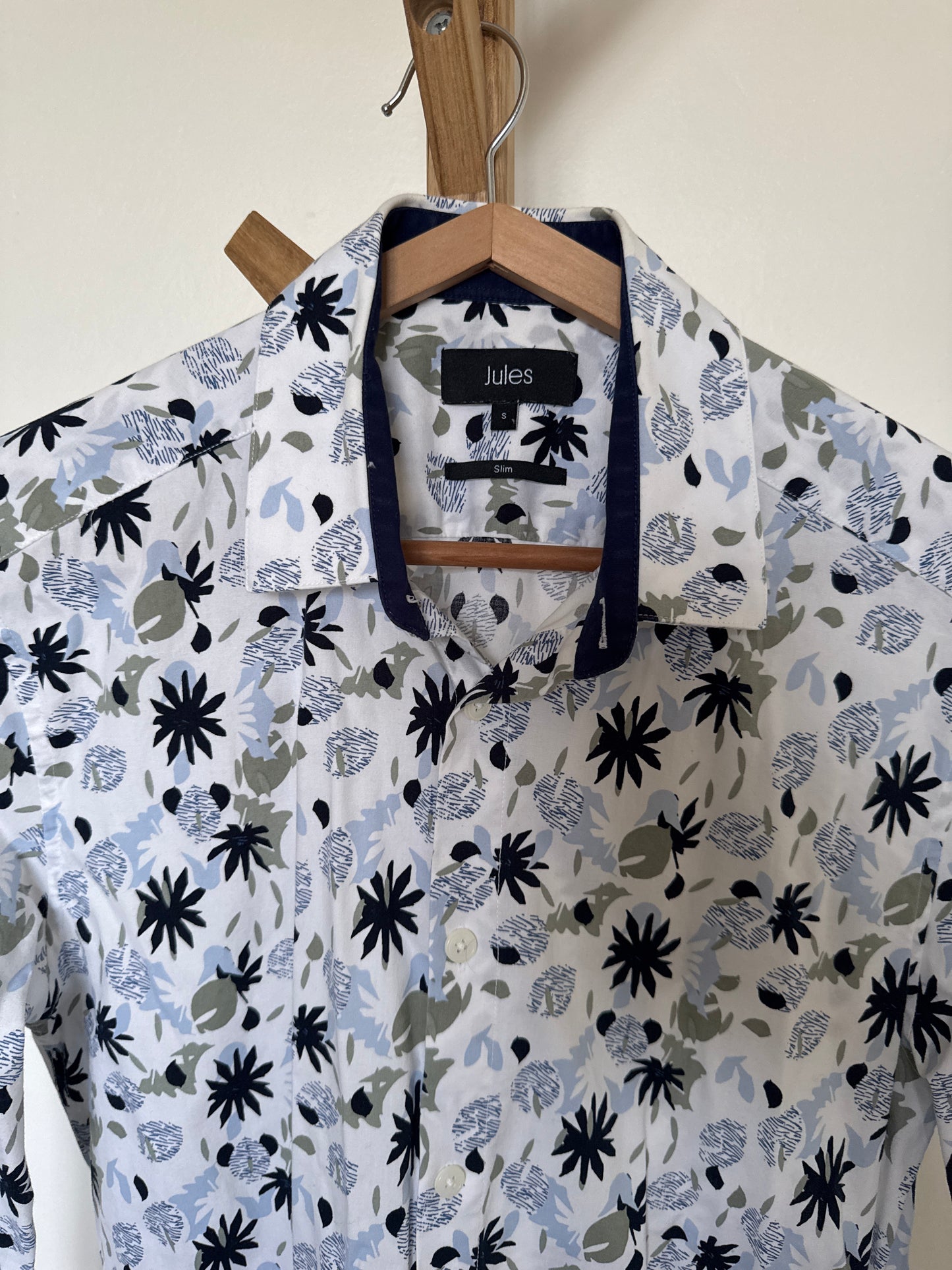 Chemise Slim Imprimée Fleurs