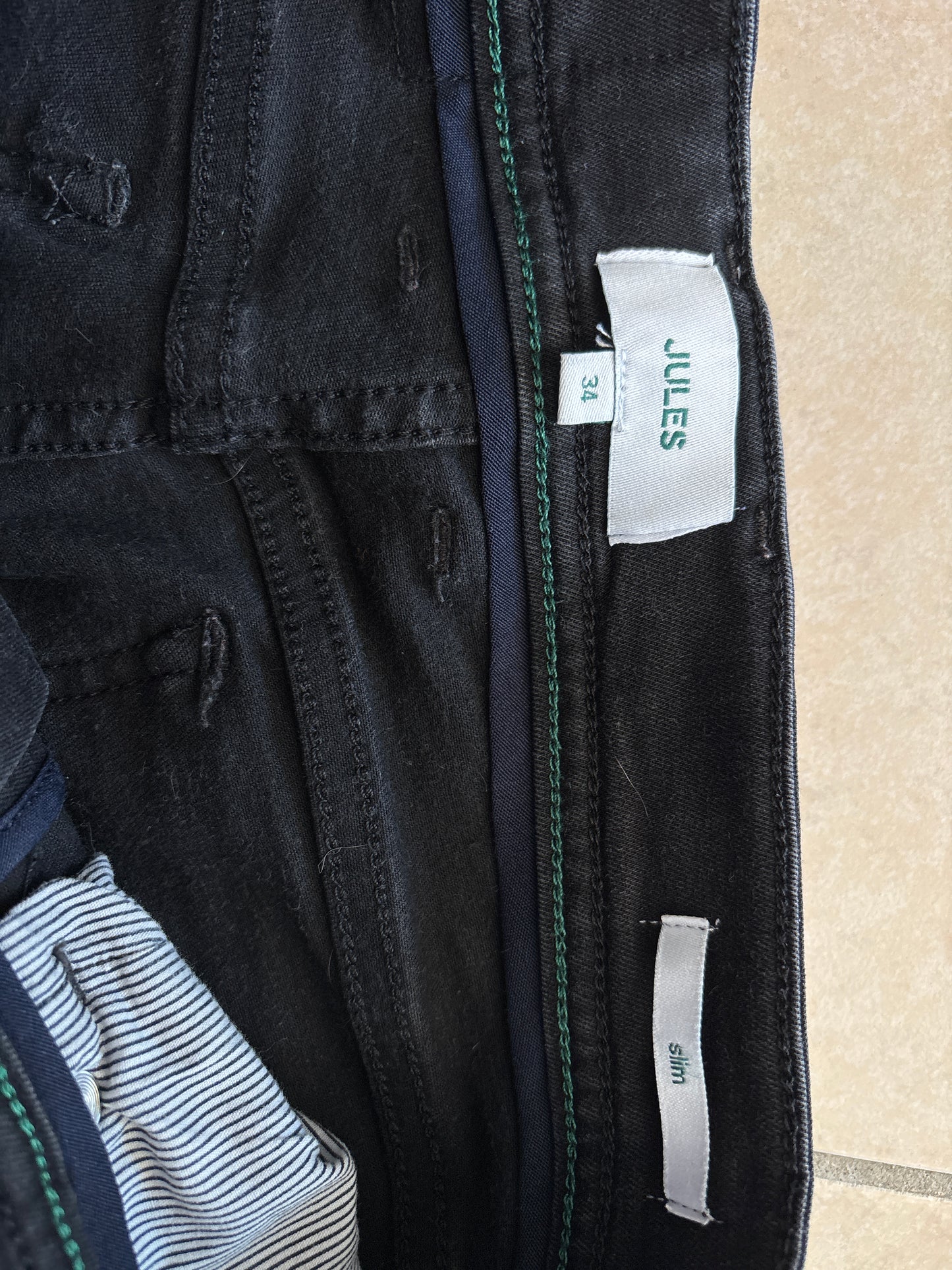 Jean slim urbanflex en polyester recyclé