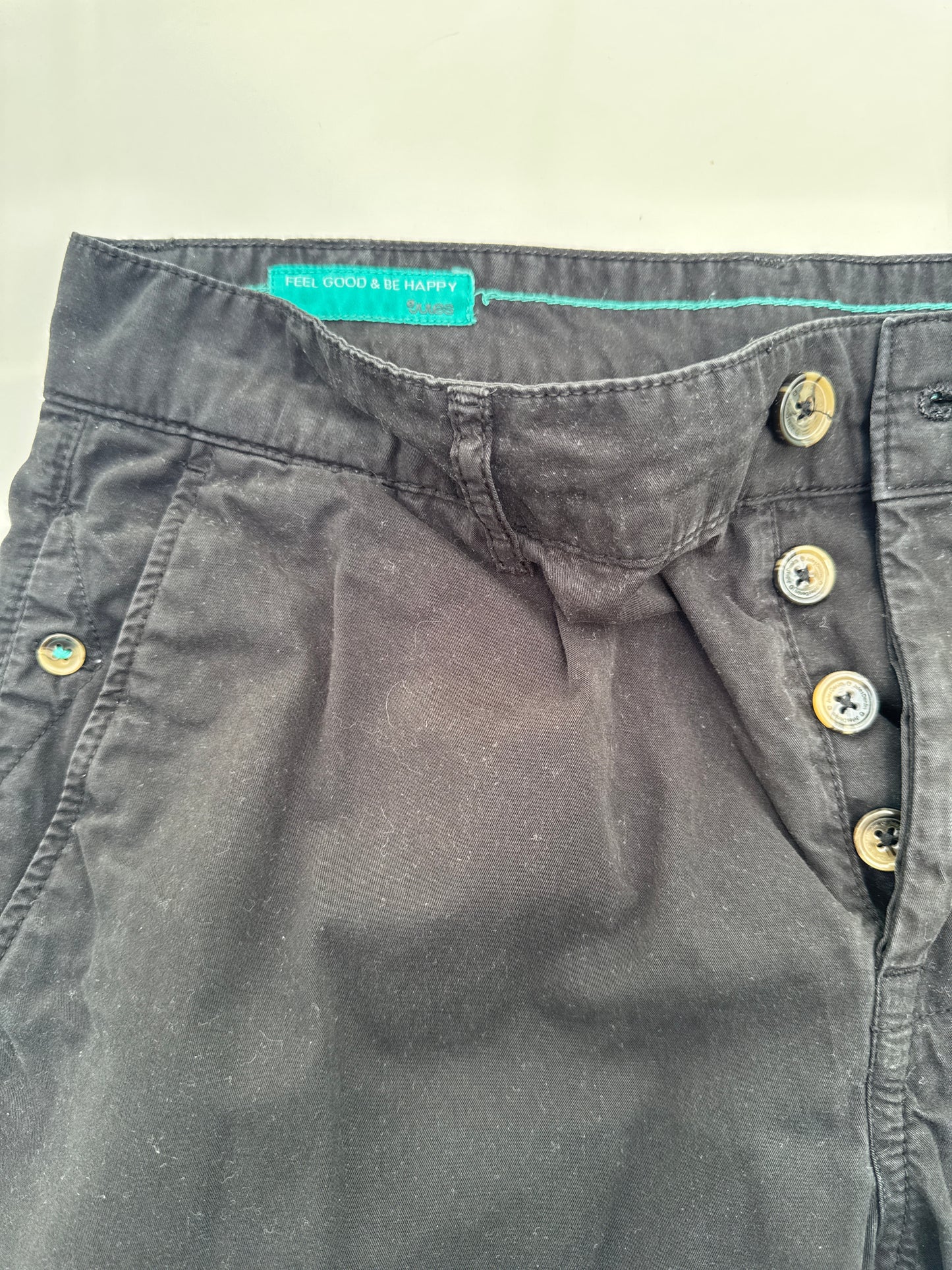 Bermuda chino noir