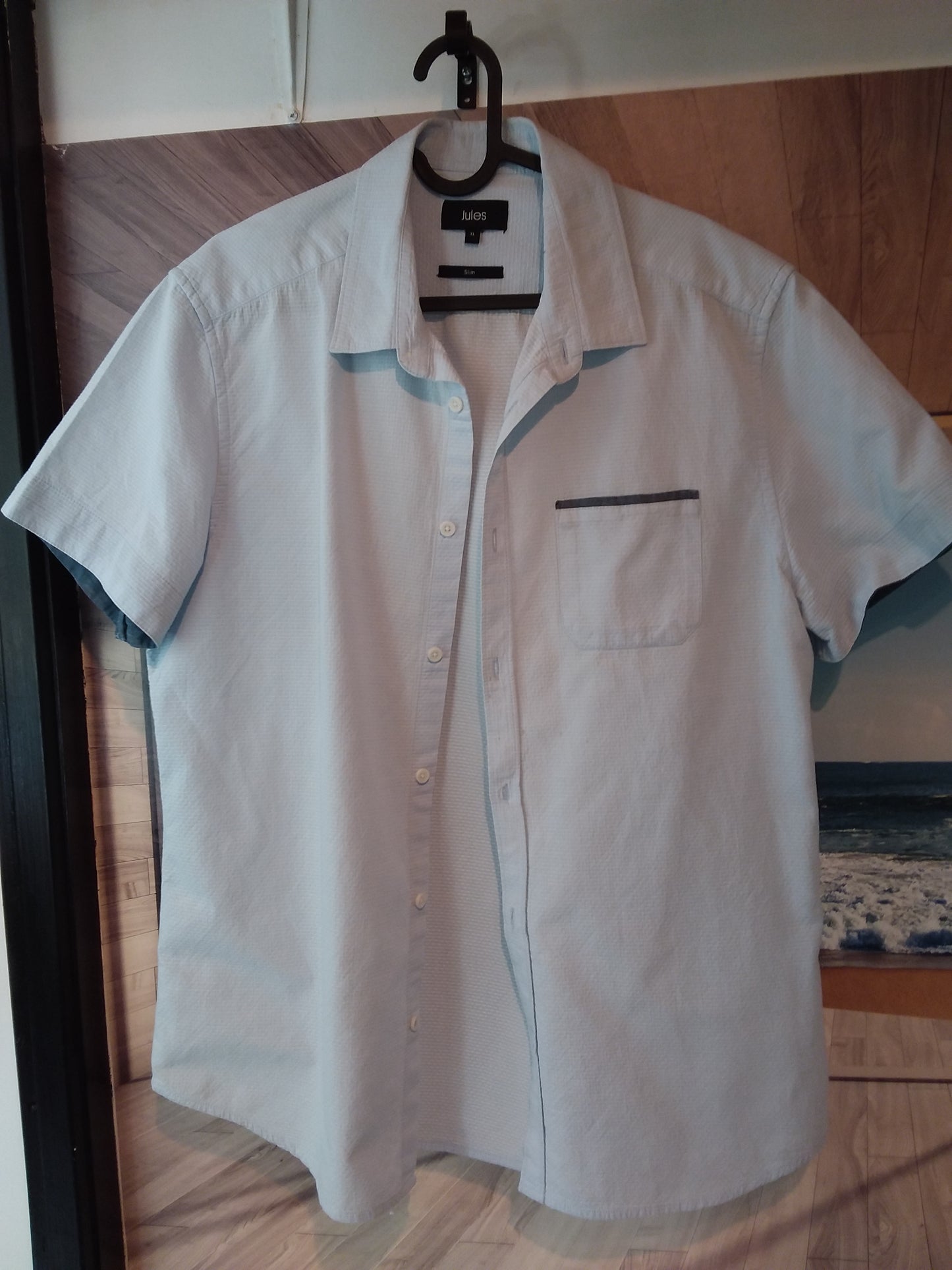Chemise bleu clair