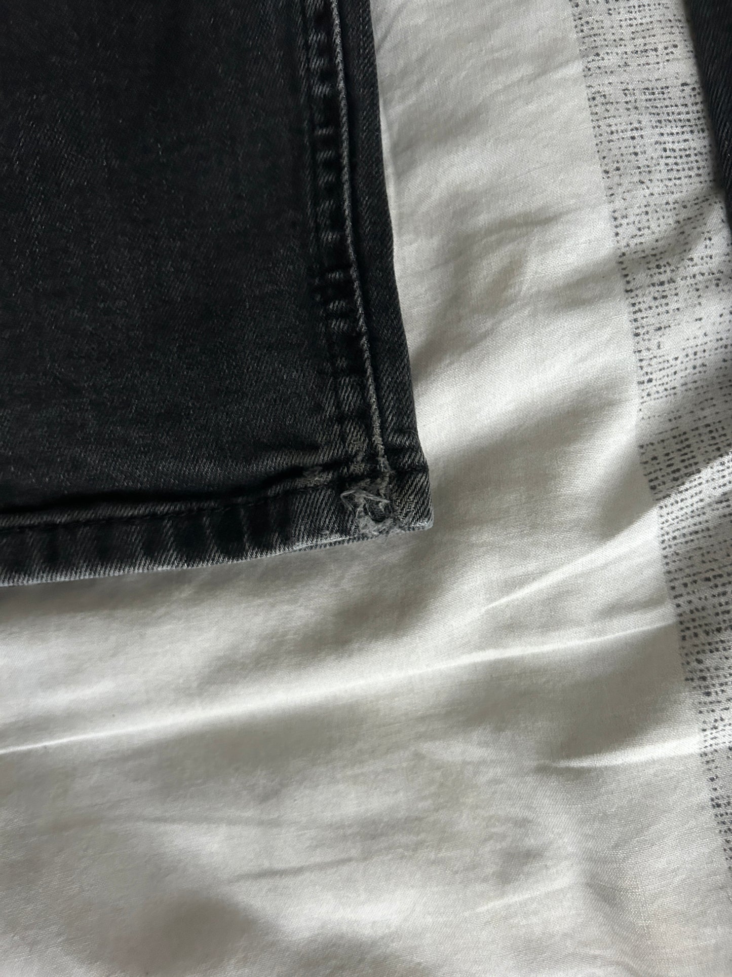 Jean straight 4 longueurs en coton recyclé