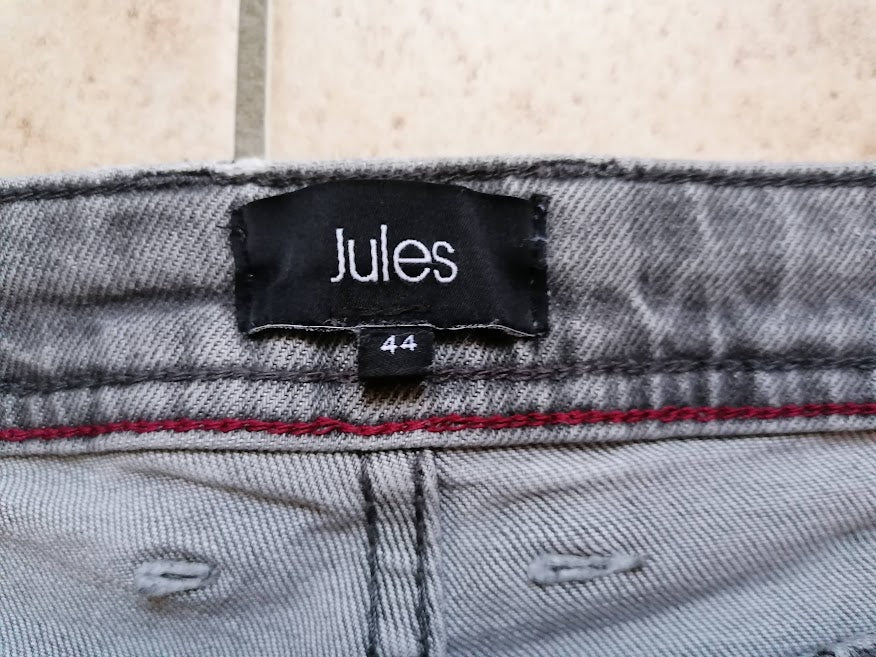Bermuda en jean gris