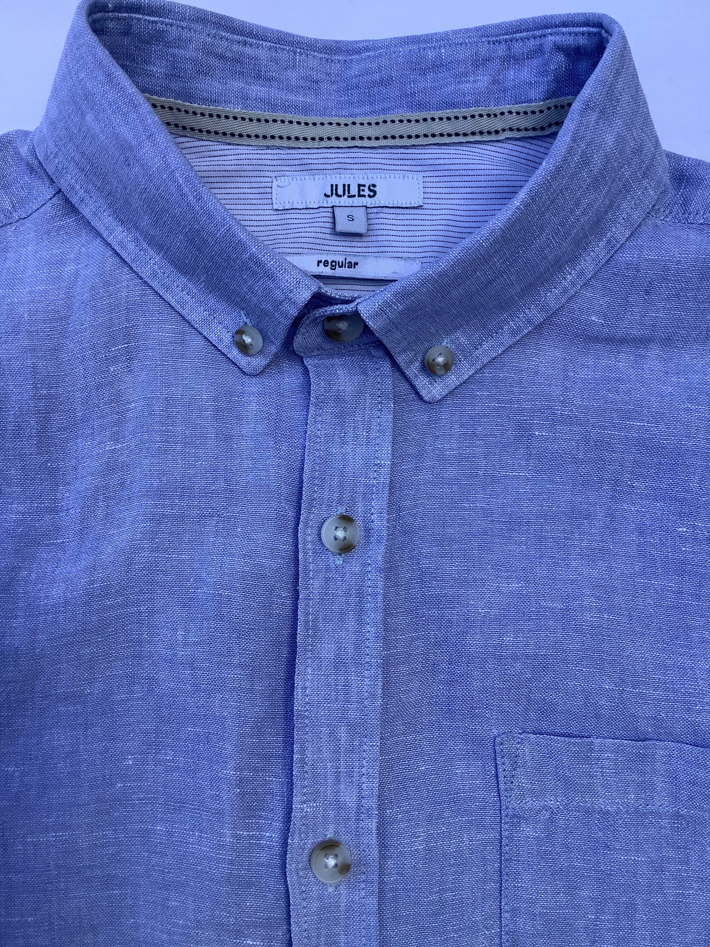 Chemise unie lin