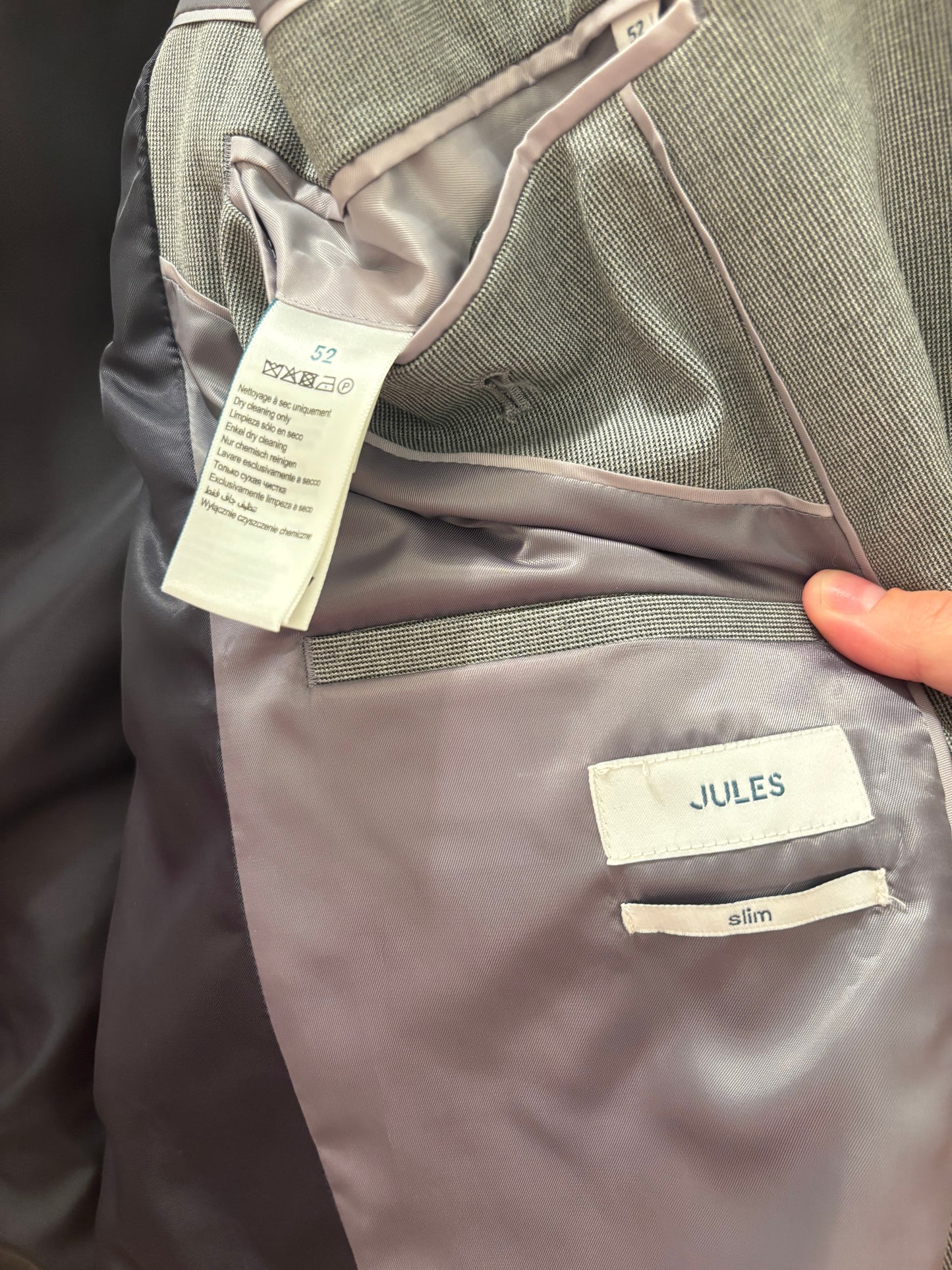 Veste de costume slim
