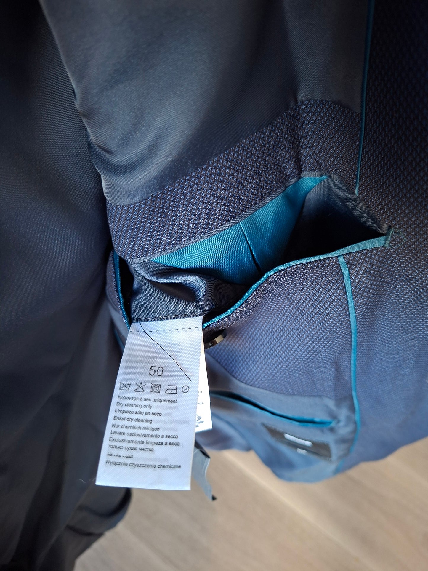 Veste de costume, coupe slim