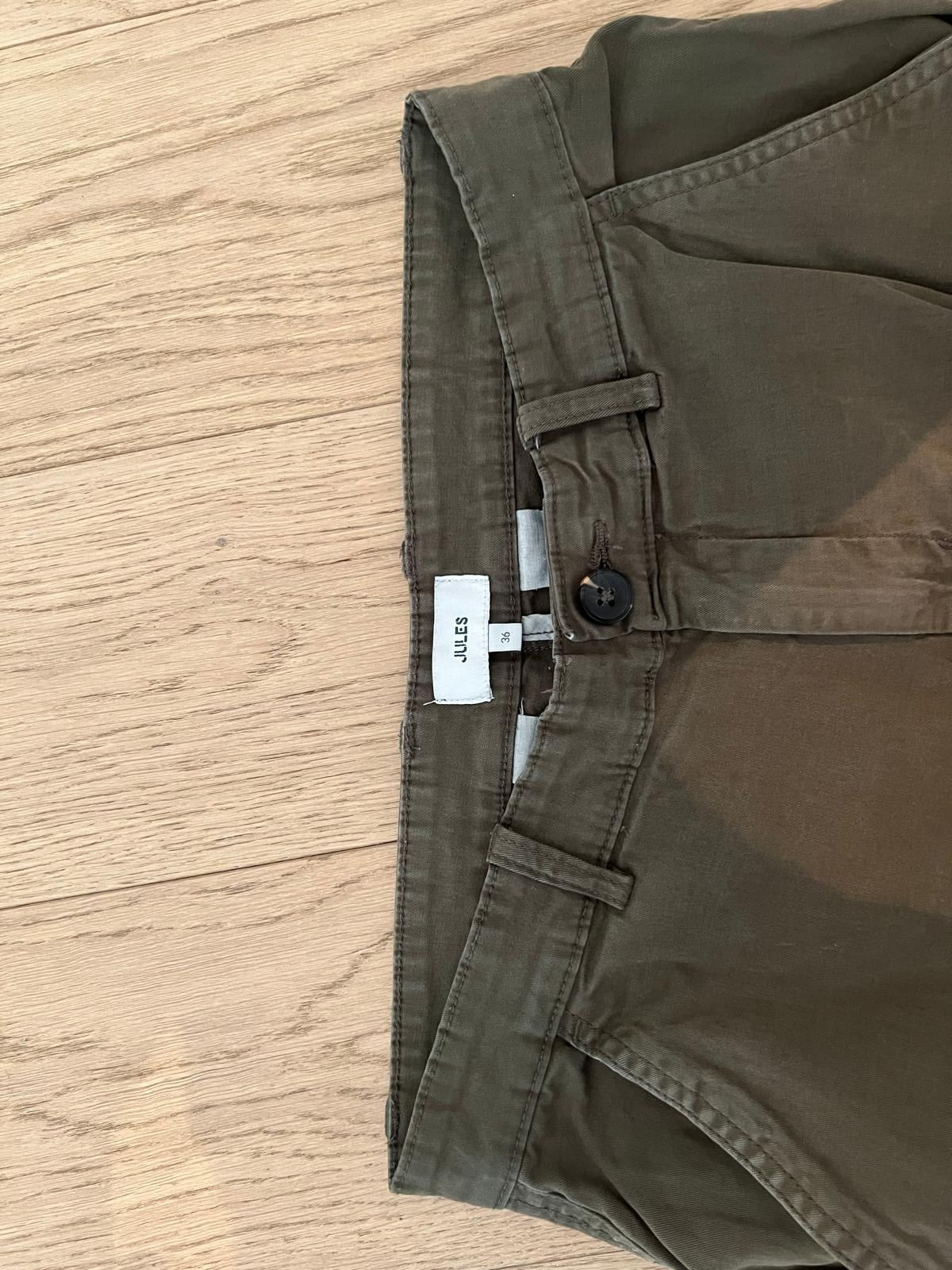 Pantalon Cargo Vert Kaki