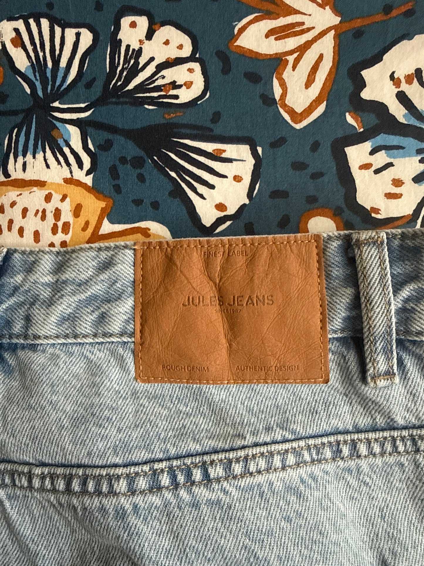 Jean baggy jamais porté