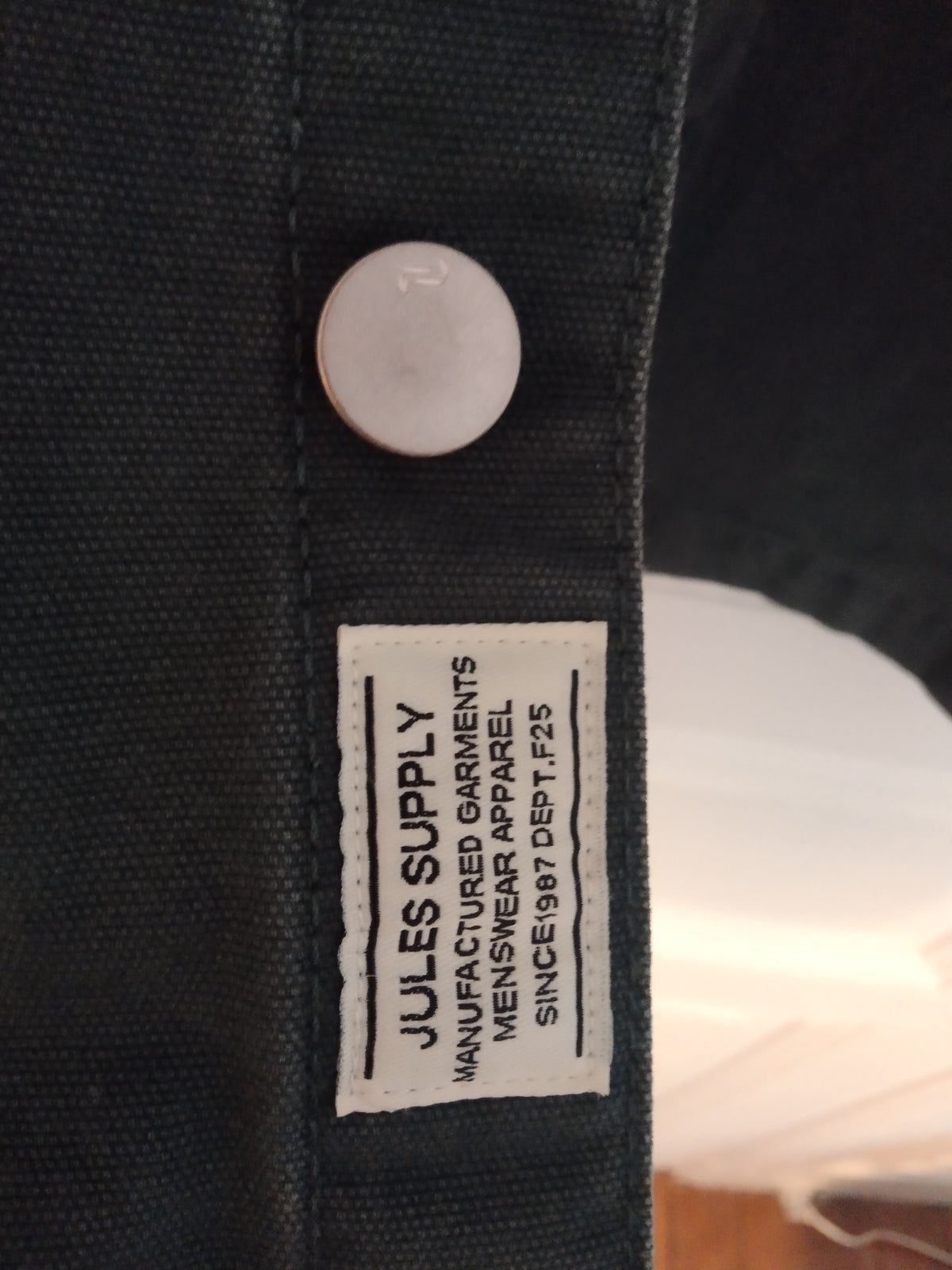 Surchemise unie effet workwear coton
