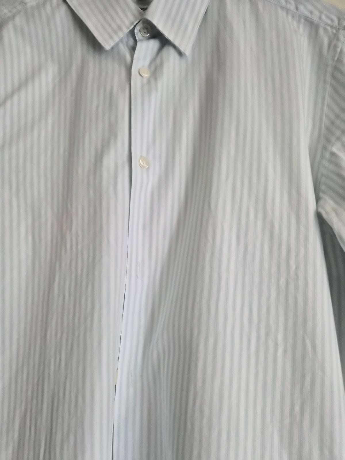 Chemise a rayure verte clair