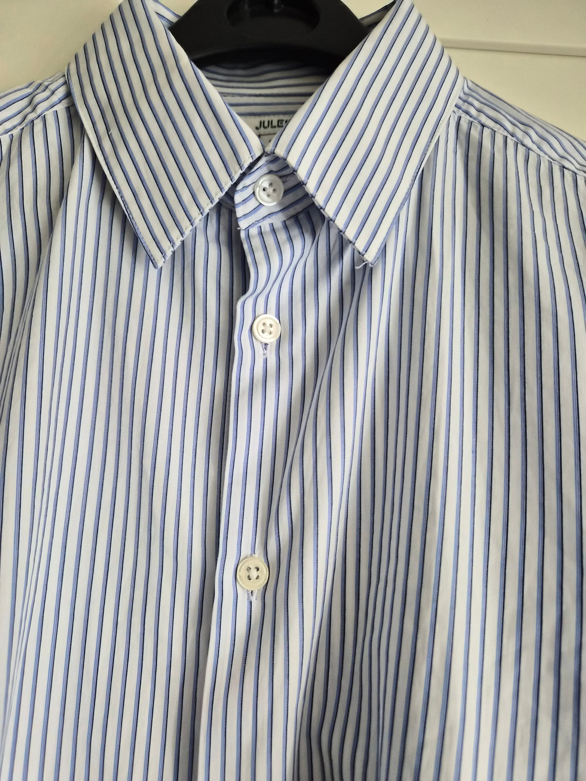 Chemise a rayure blanc bleu