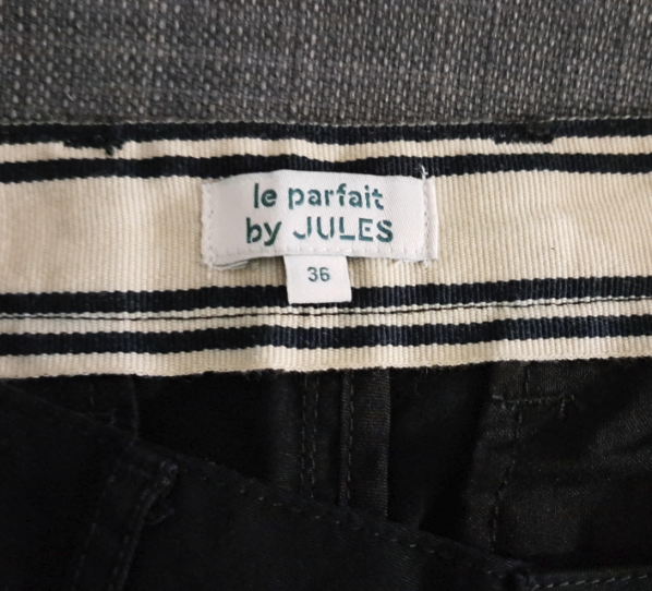 Chino noir Jules taille 36 L32