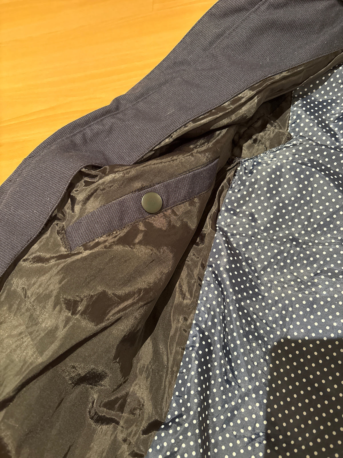 Blouson col chemise micro carreaux