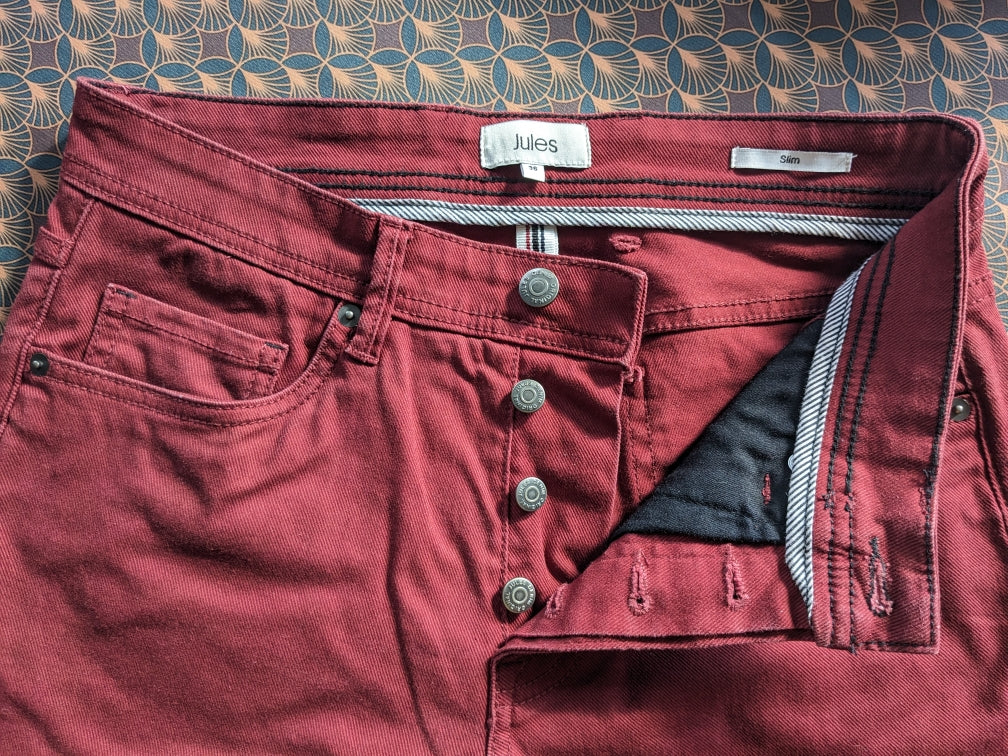Pantalon 5 poches slim