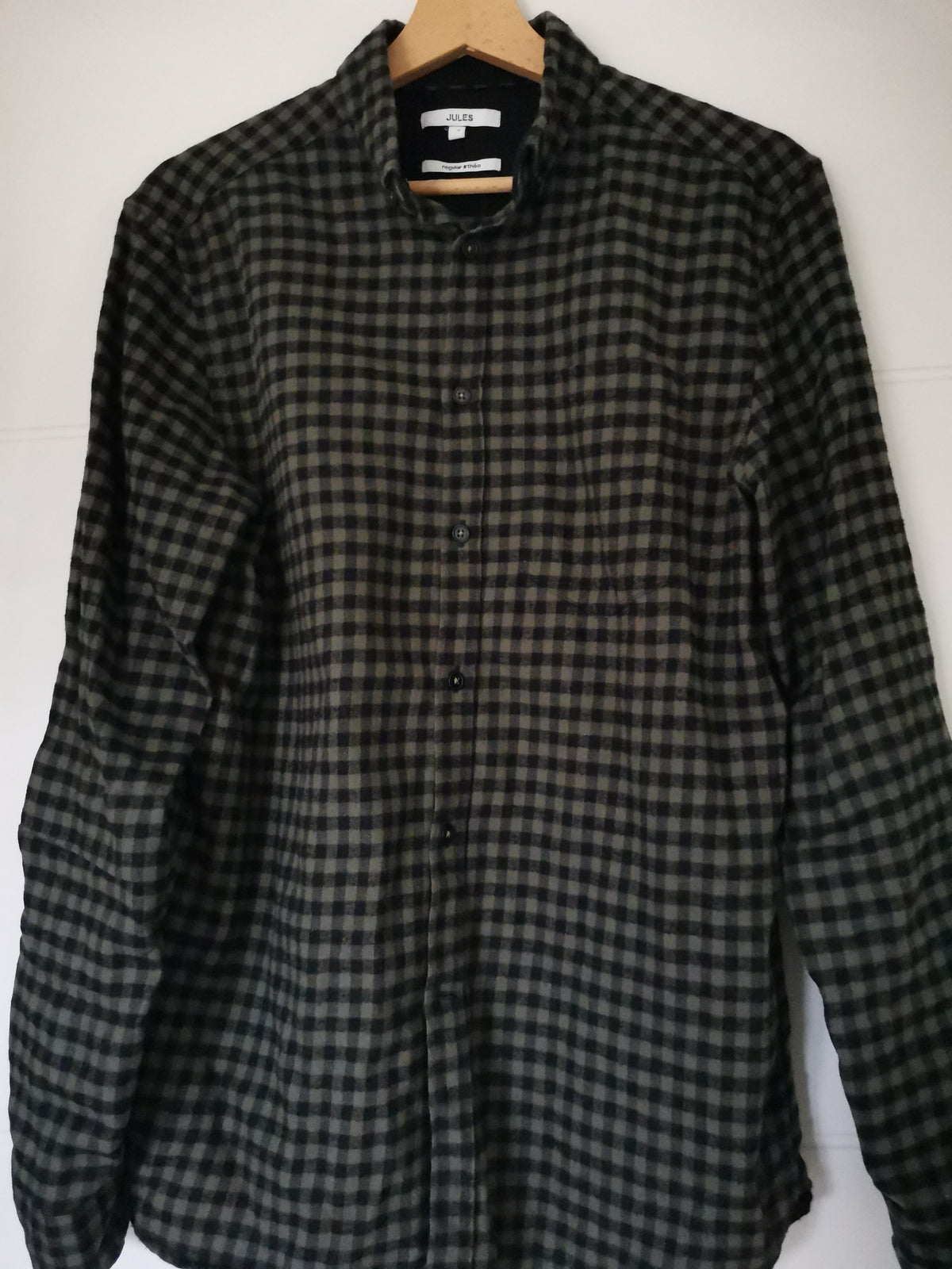 Chemise flanelle à carreaux