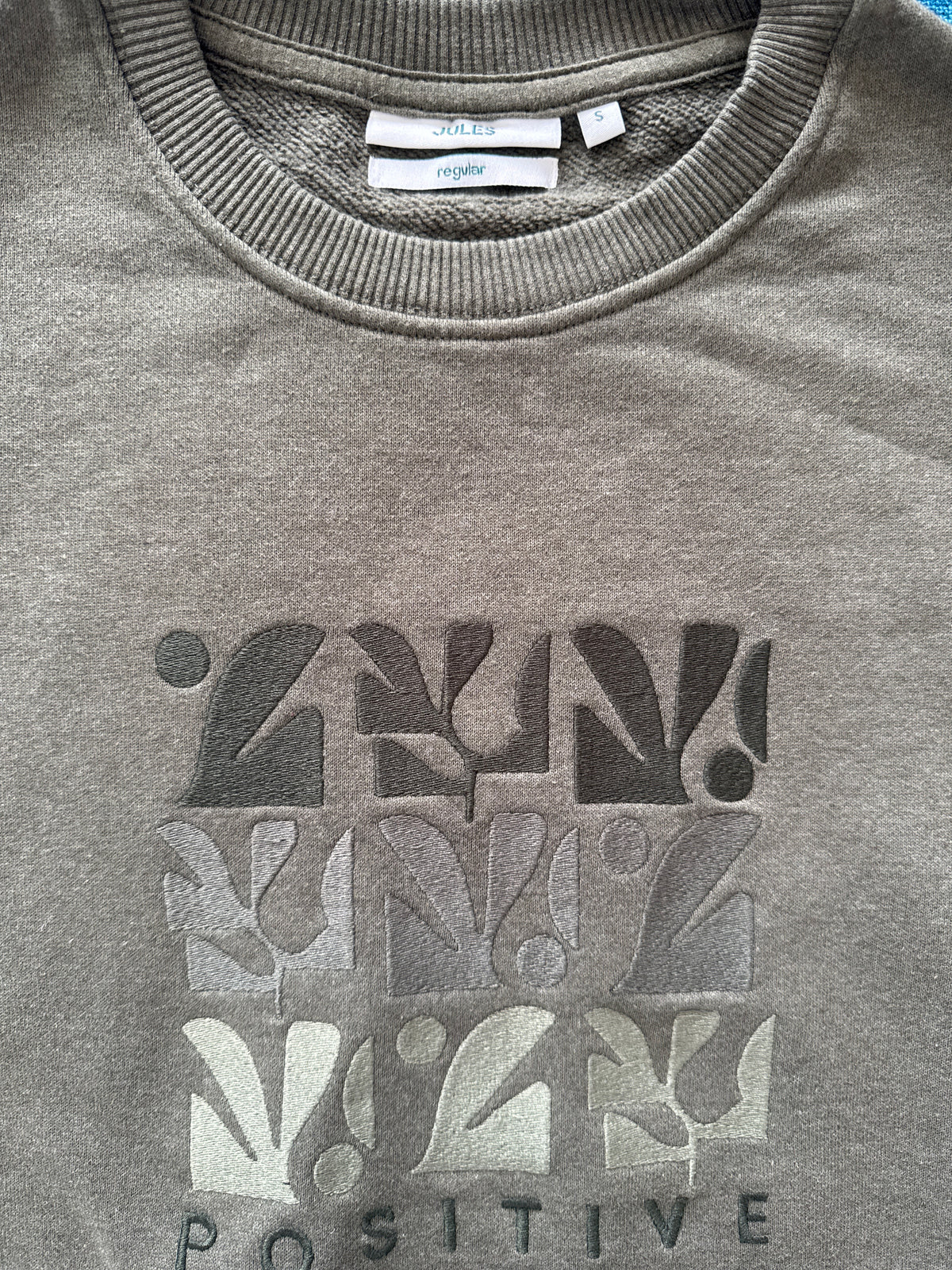 Sweat à col rond 100 % recyclé