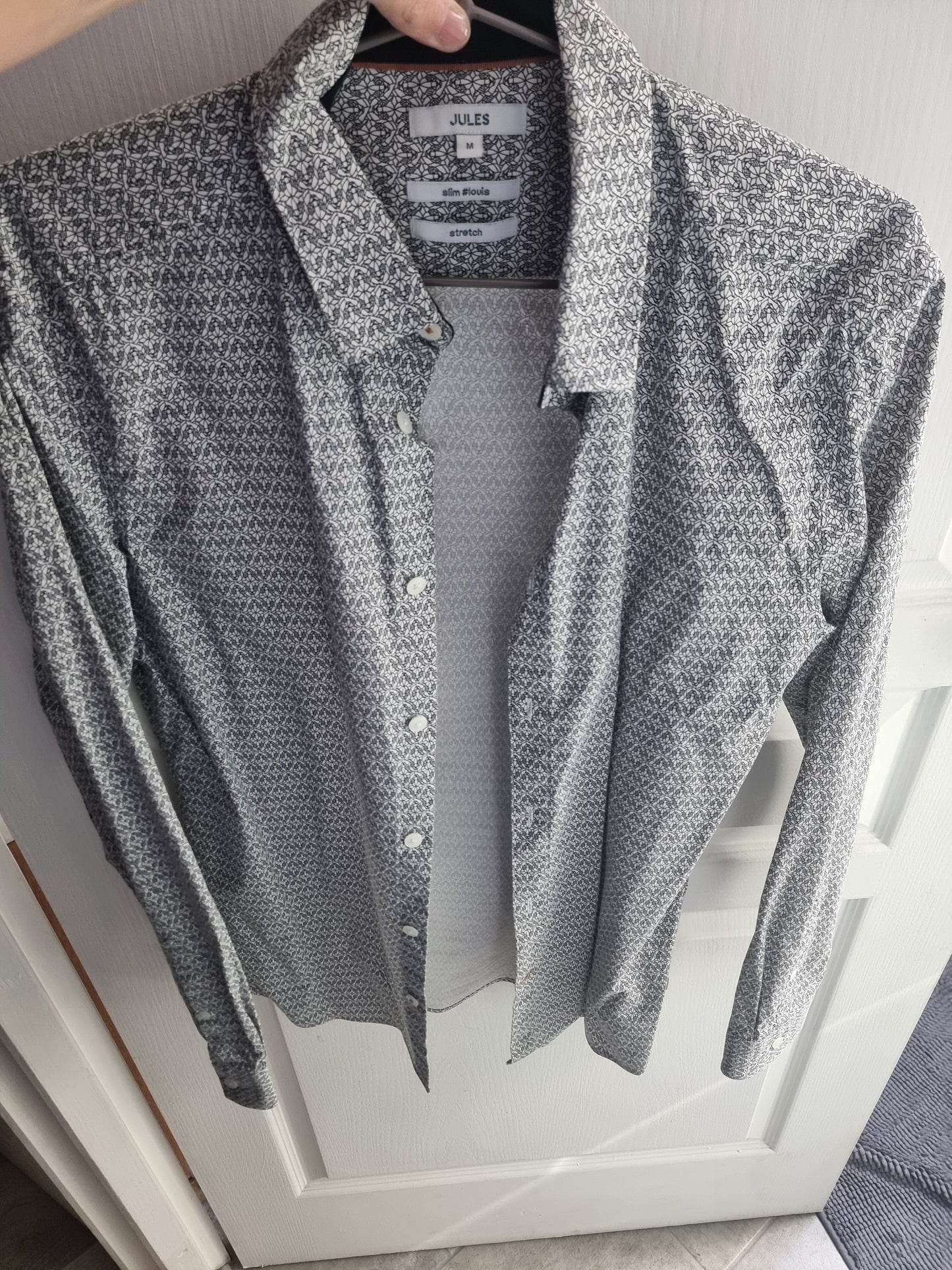Chemise slim motif animalier