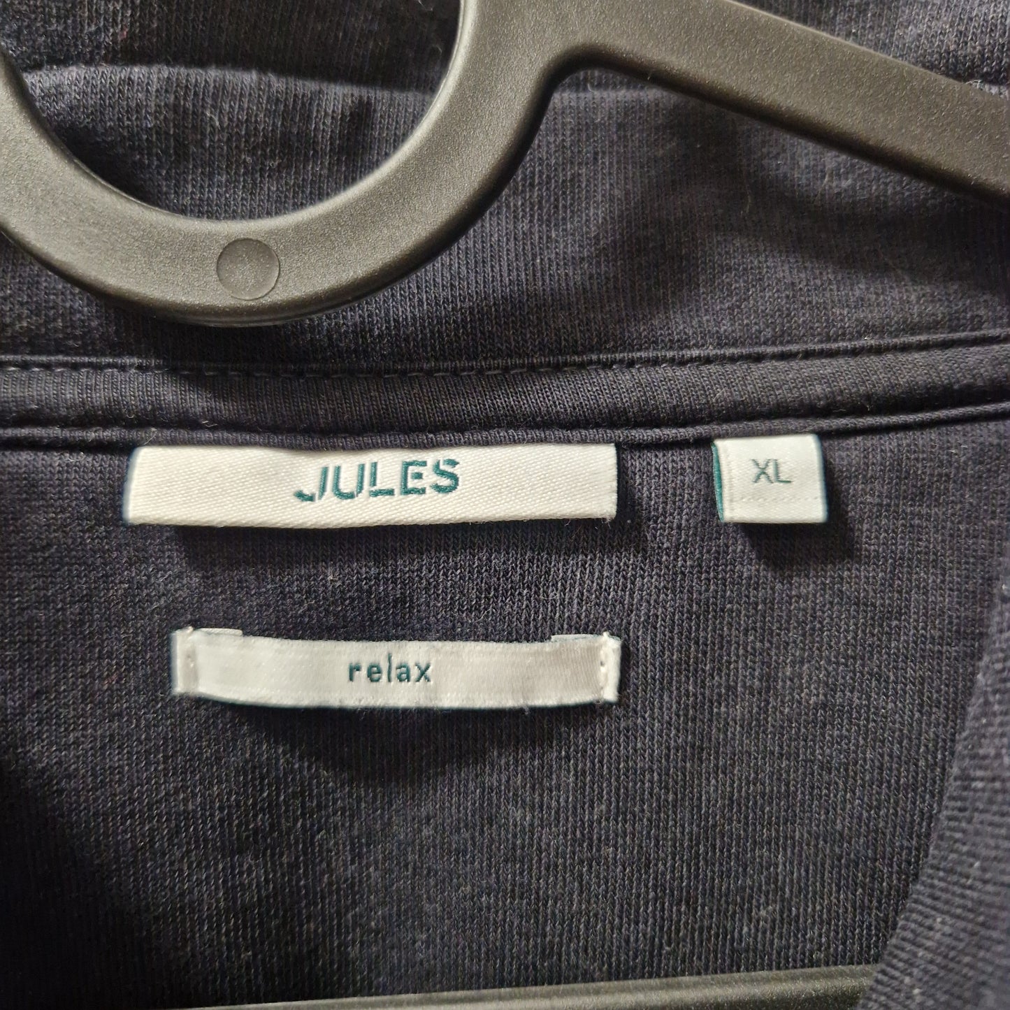 Sweat col polo zippé uni
