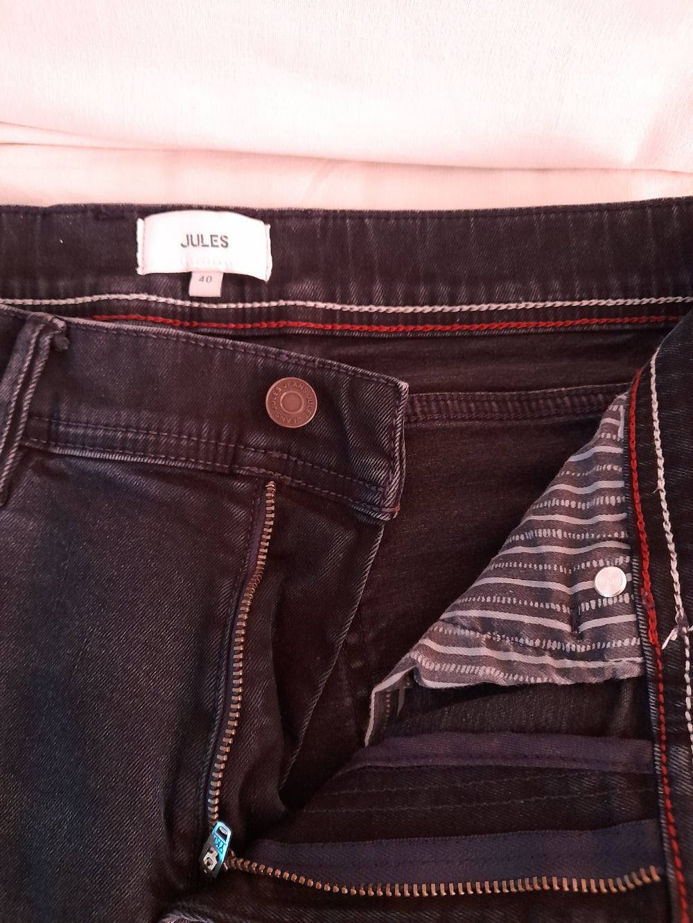 Bermuda 5 poches denim blue black