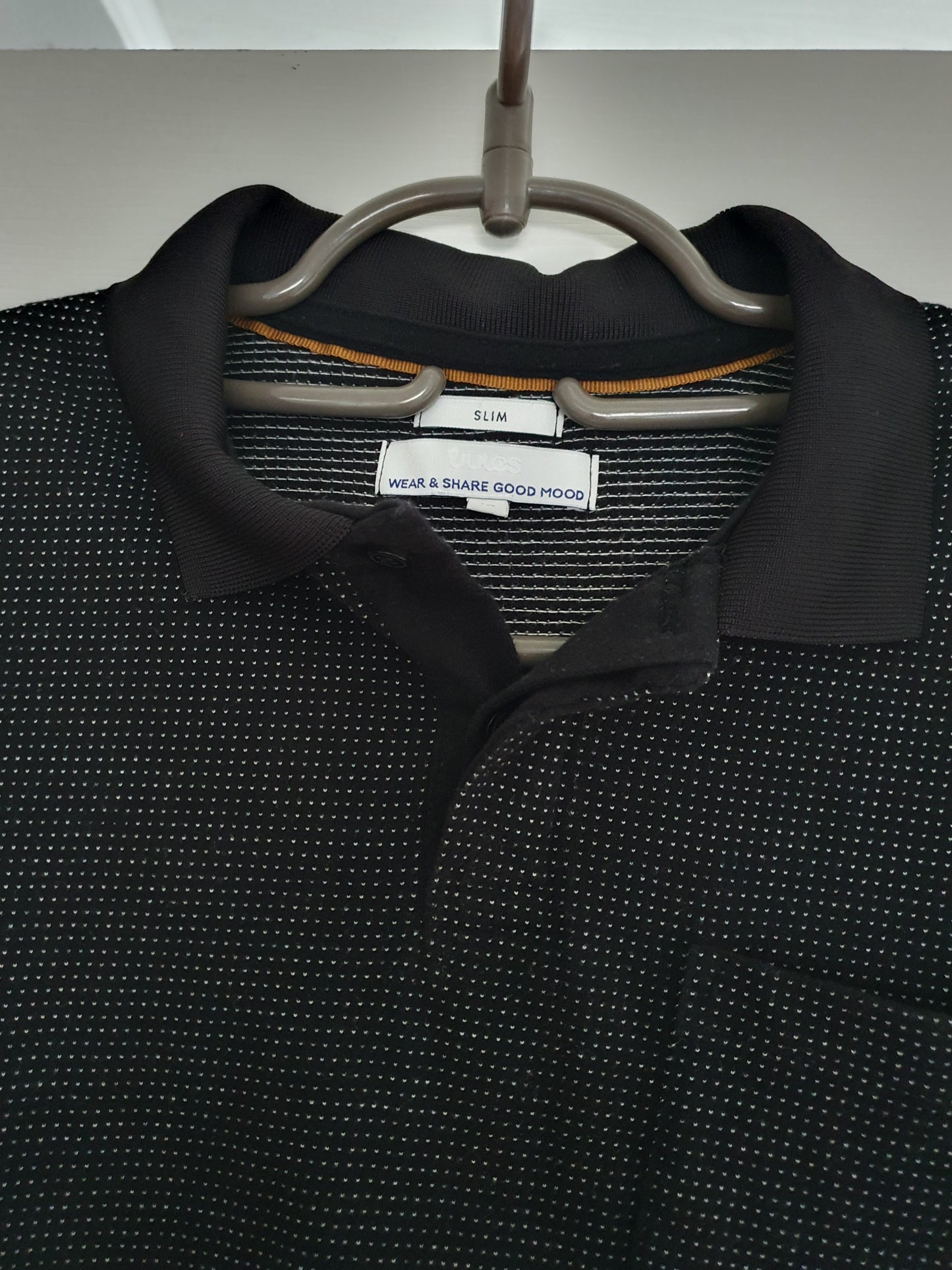 Polo slim à motifs