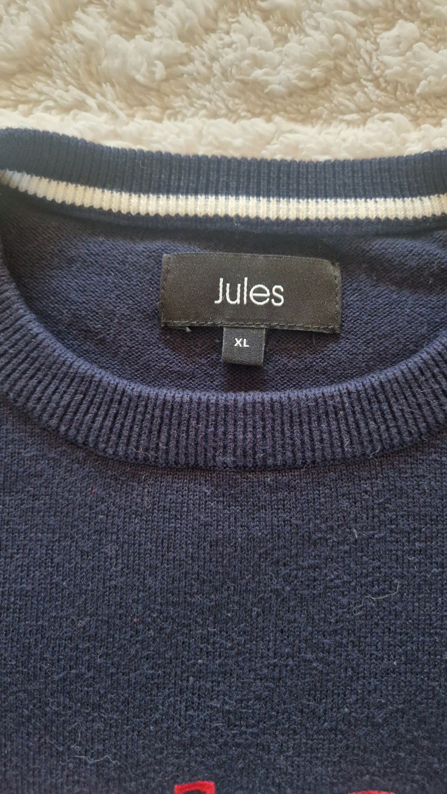 Pull bleu marine