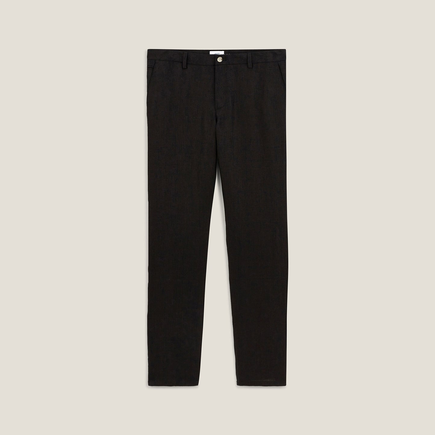 Pantalon droit 100% lin