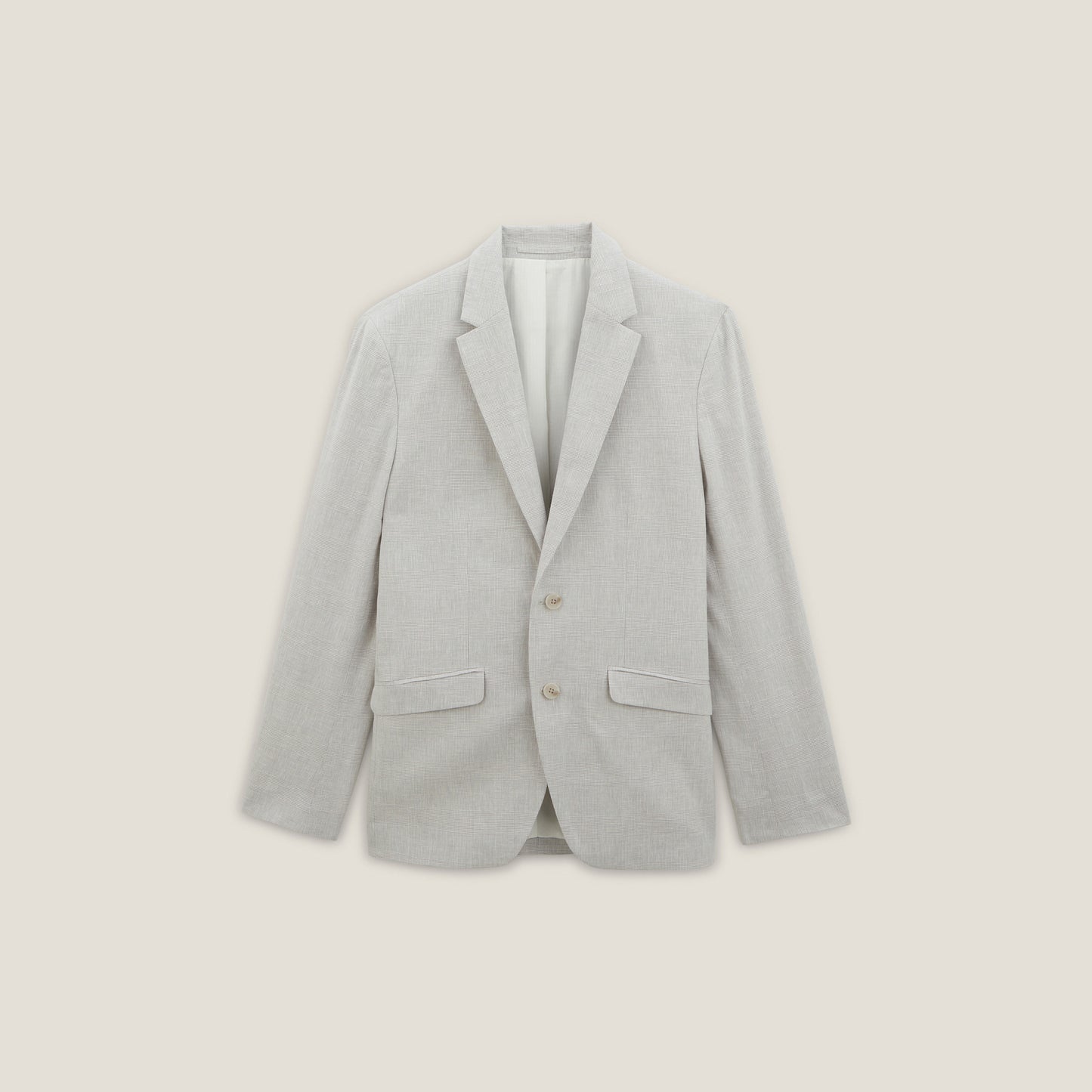 Veste slim à carreaux