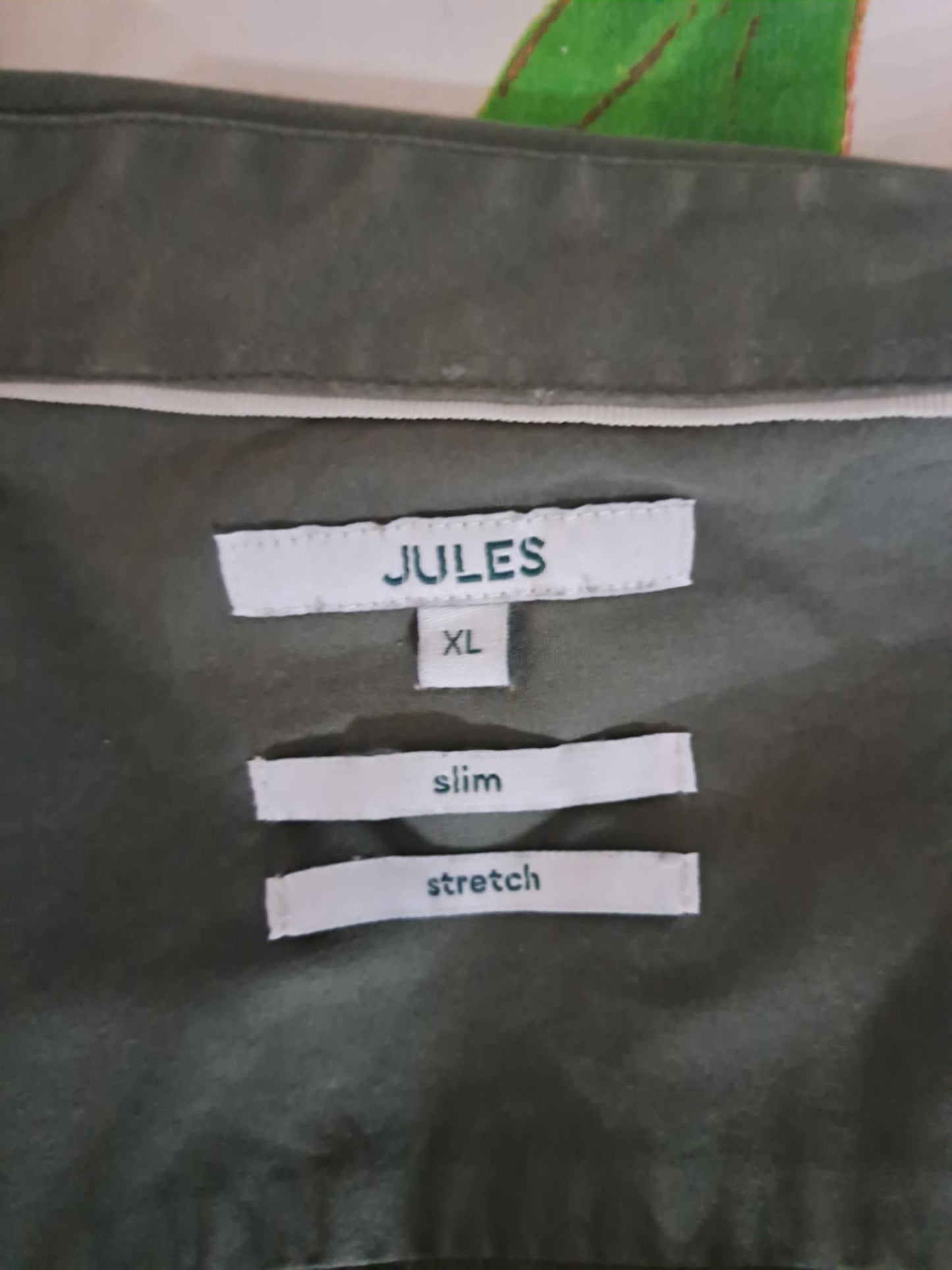 Chemise slim unie coton biologique