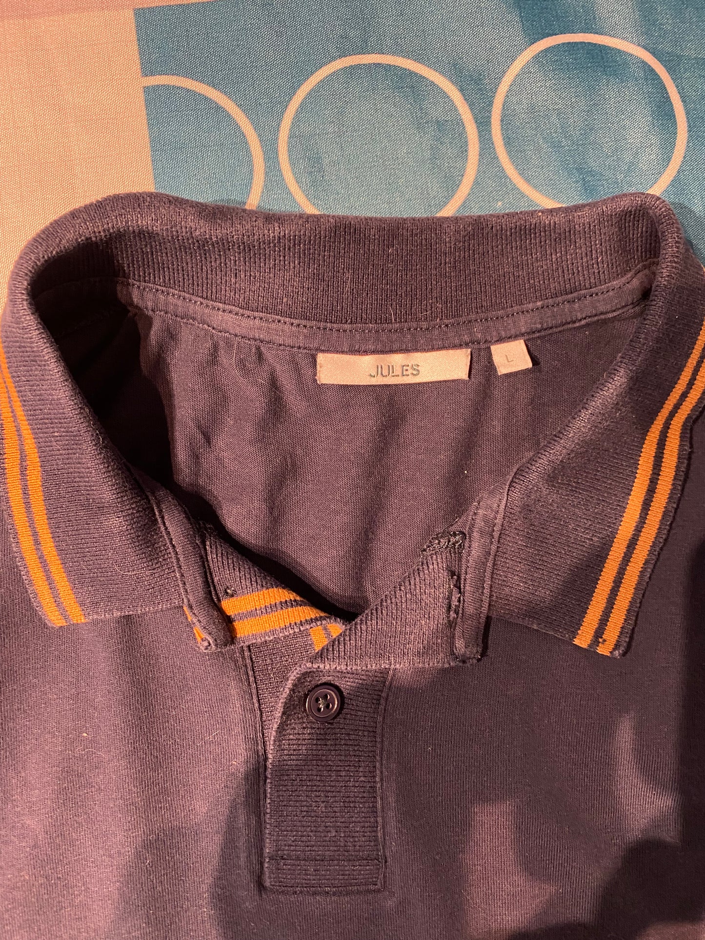 Polo manches longues détail sport