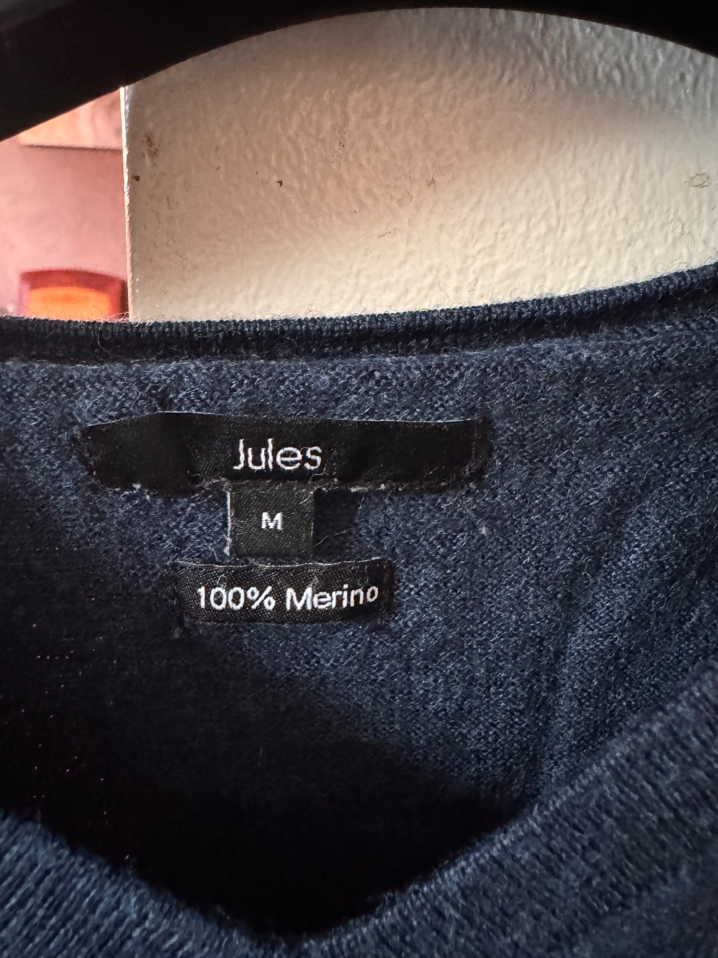 Pull mérinos col V