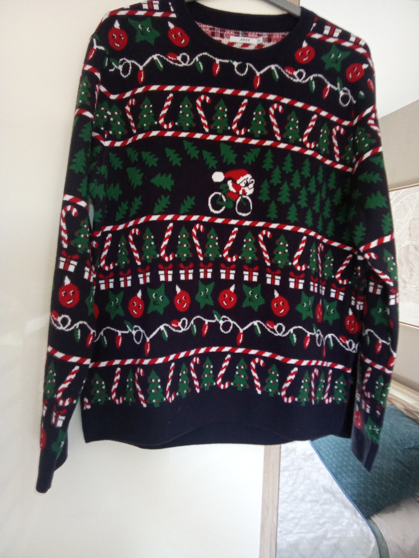 Pull de noël lumineux adulte