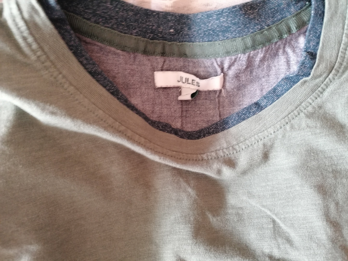 Tee-shirt colorblock coton issu de l'ag