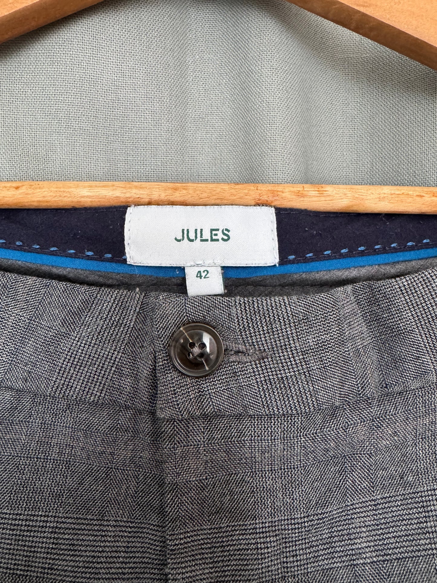 Pantalon à carreaux