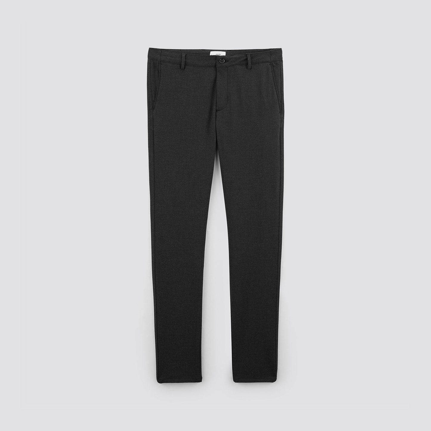 Pantalon chino slim elastiqué reliefé